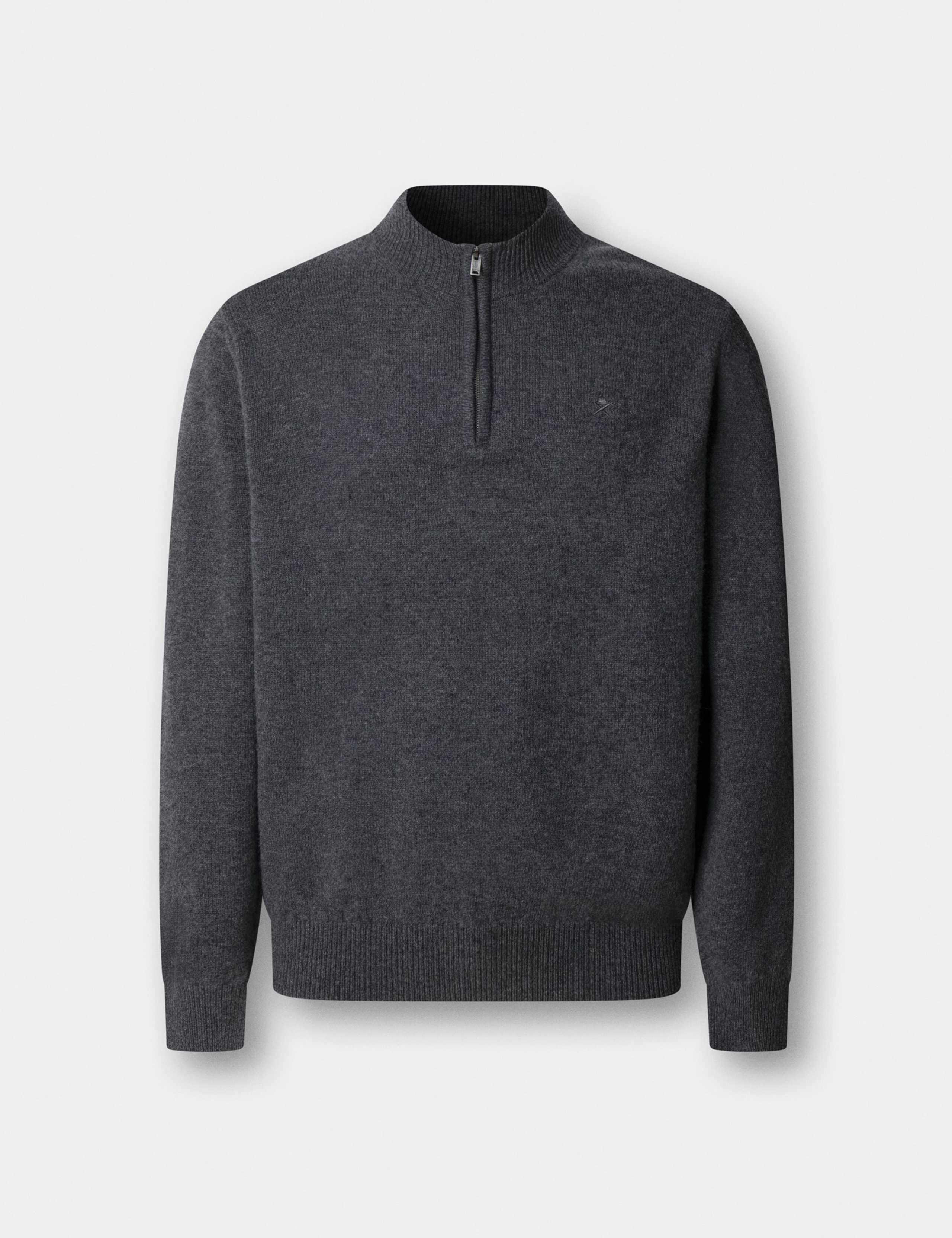 Pure Lambswool Half Zip Jumper 2 of 10
