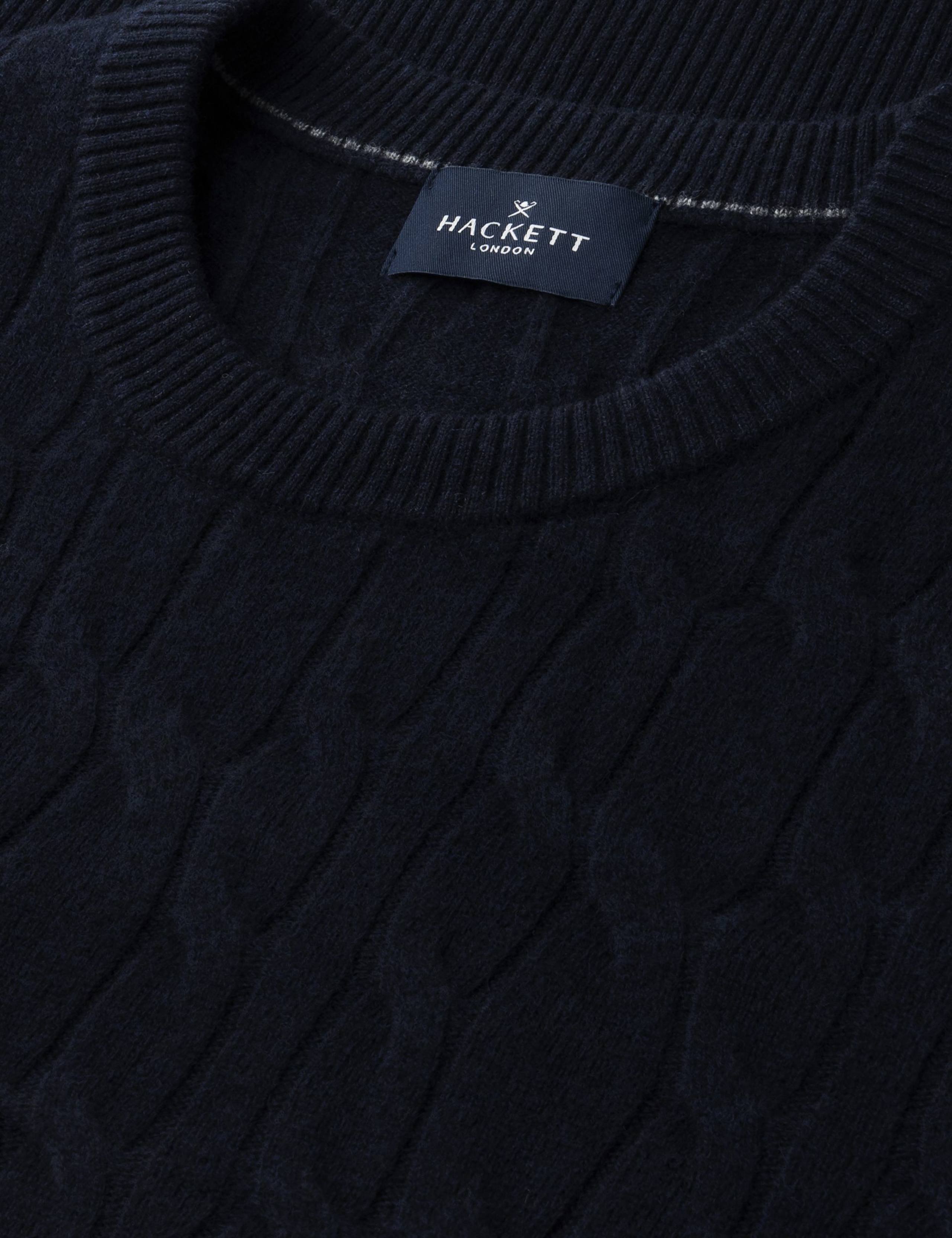 Pure Lambswool Cable Jumper 7 of 9