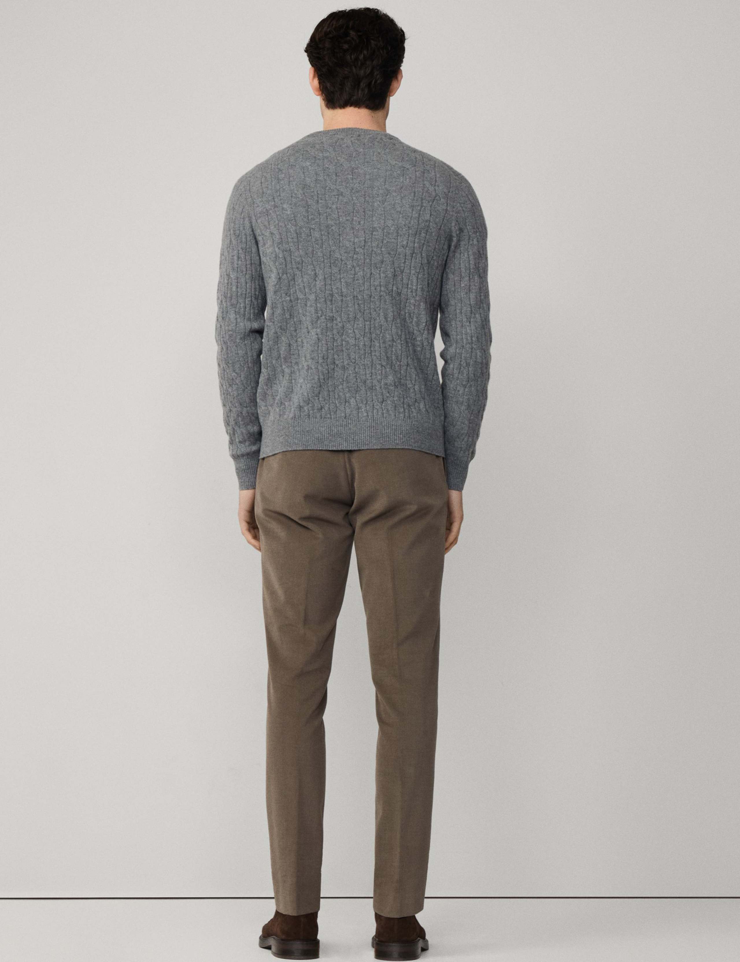 Pure Lambswool Cable Jumper 4 of 9