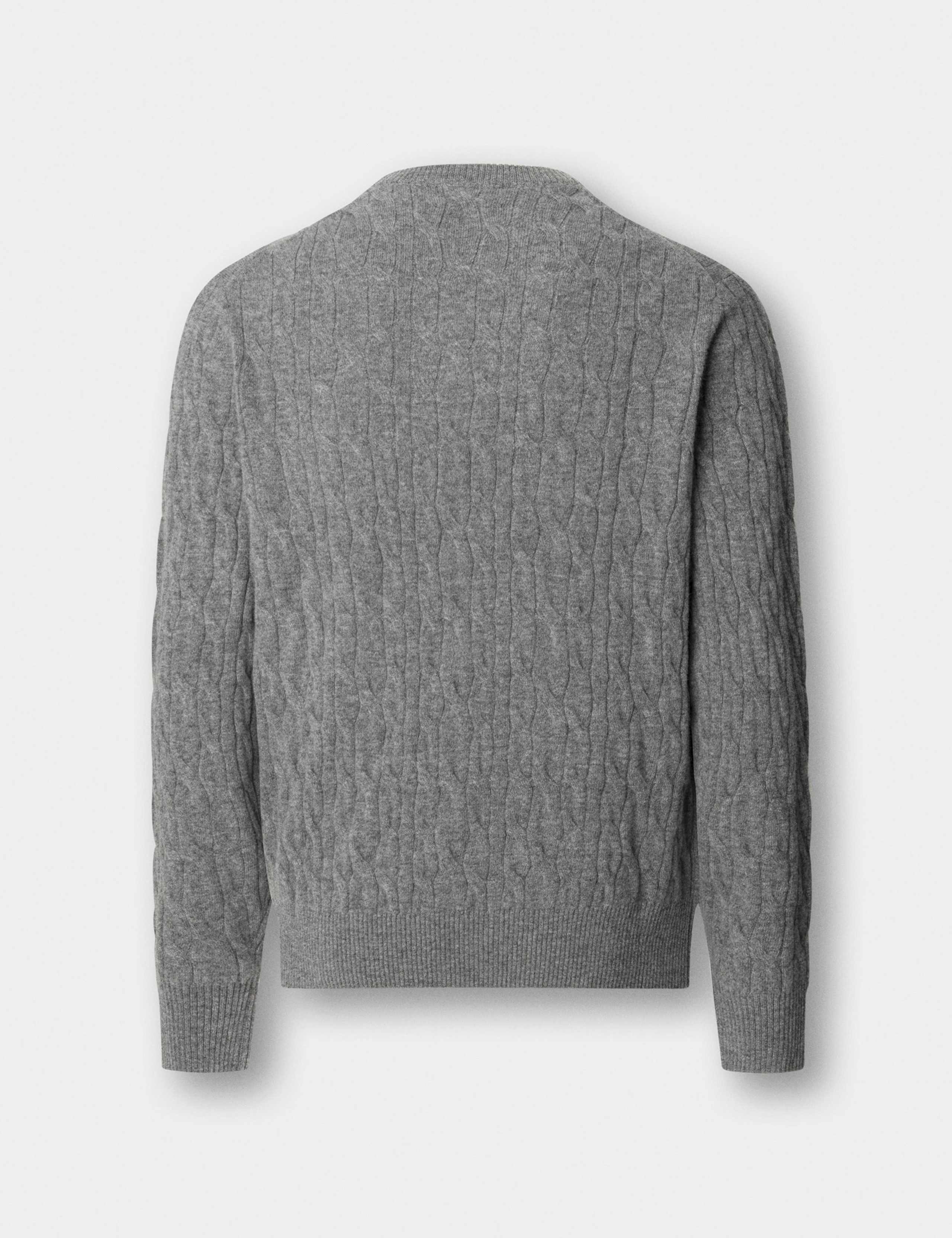 Pure Lambswool Cable Jumper 7 of 9