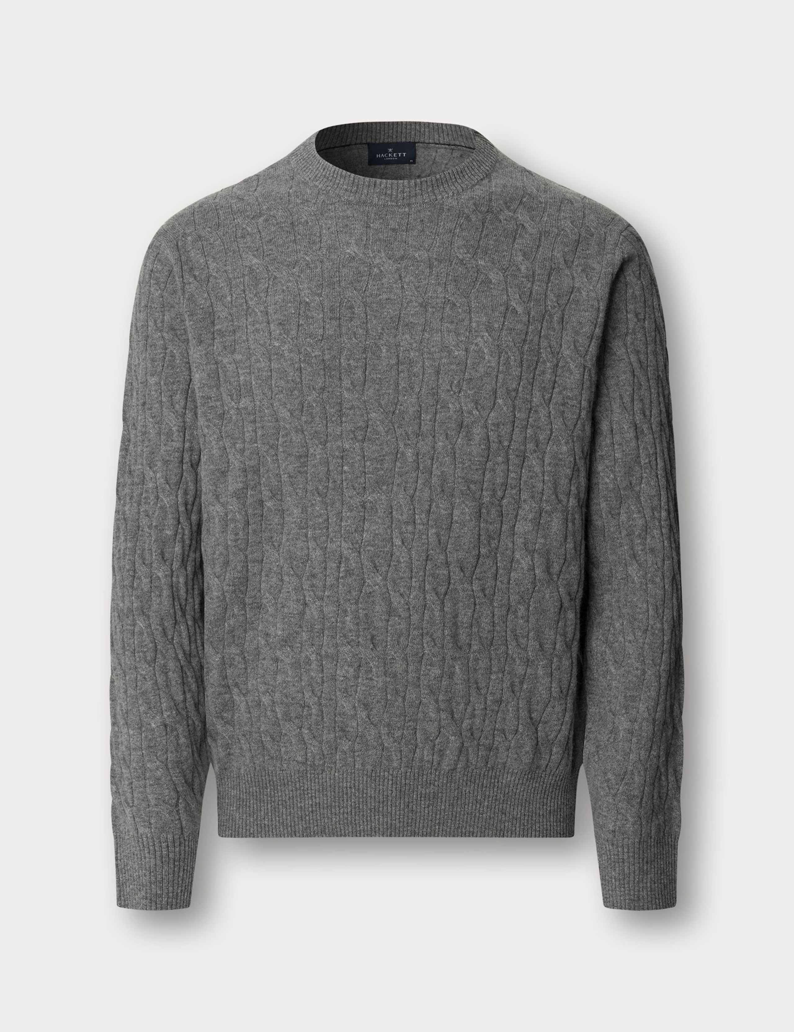 Pure Lambswool Cable Jumper 2 of 9