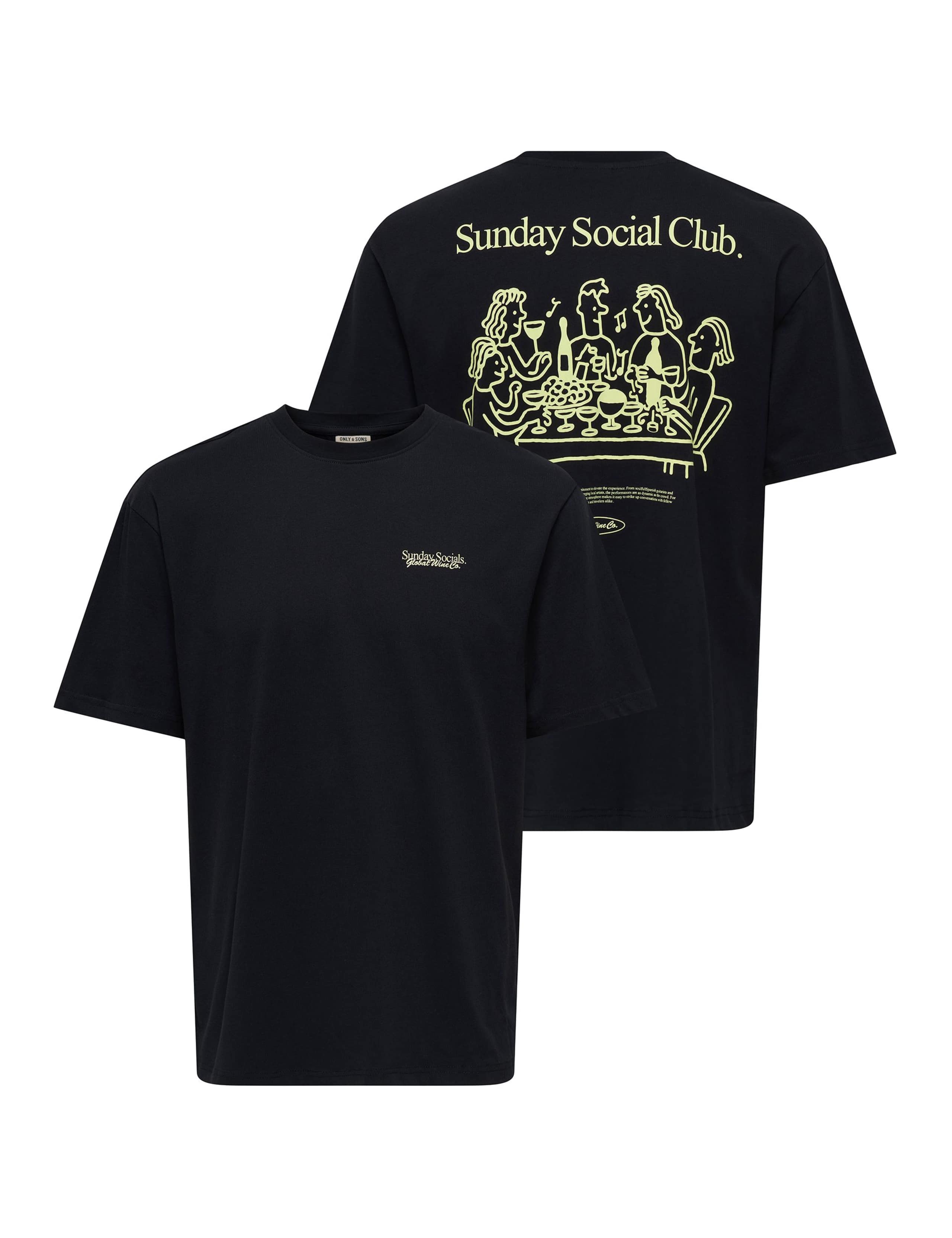 Onsfred Du Martin Pure Cotton T-Shirt 3 of 8