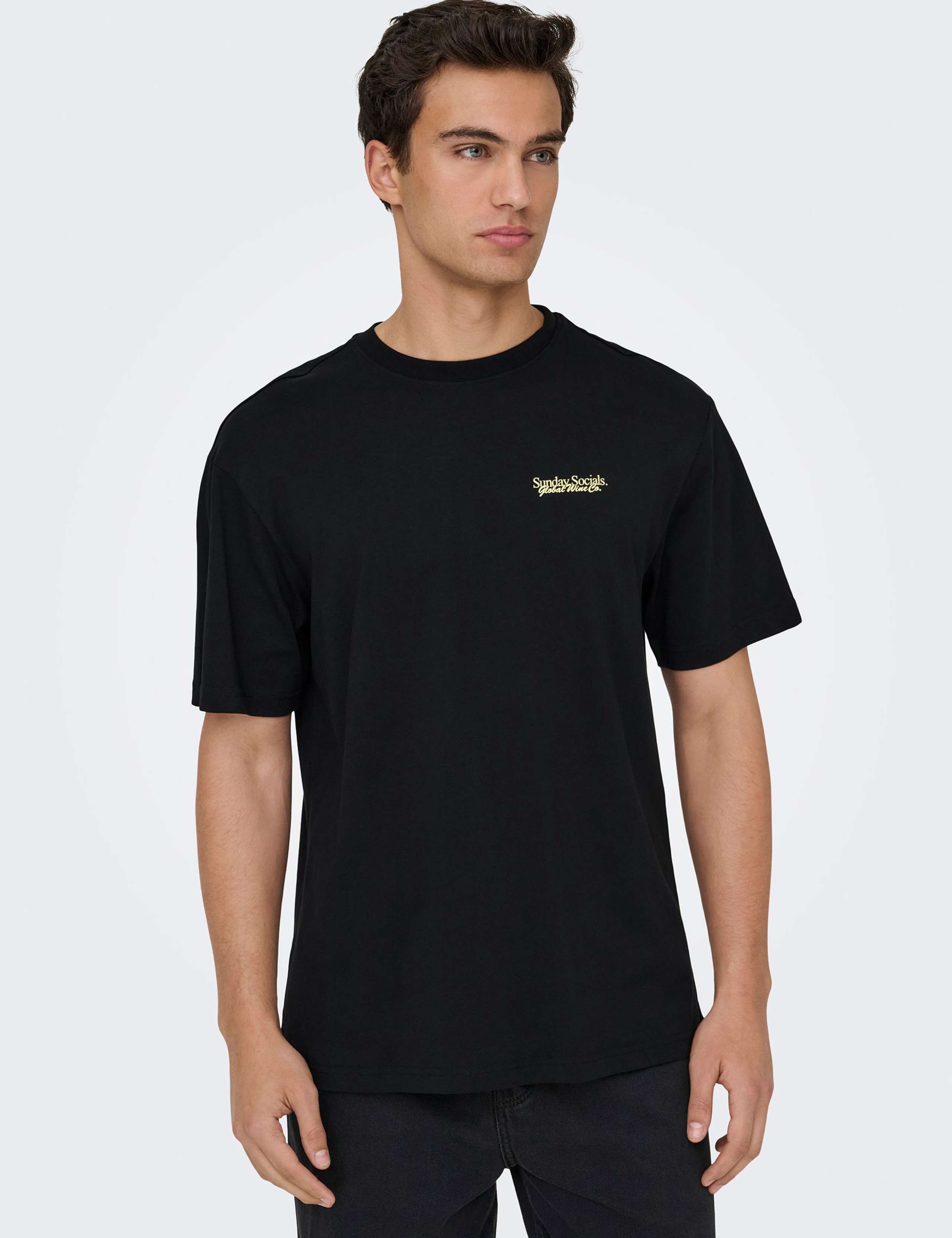 Onsfred Du Martin Pure Cotton T-Shirt 4 of 8