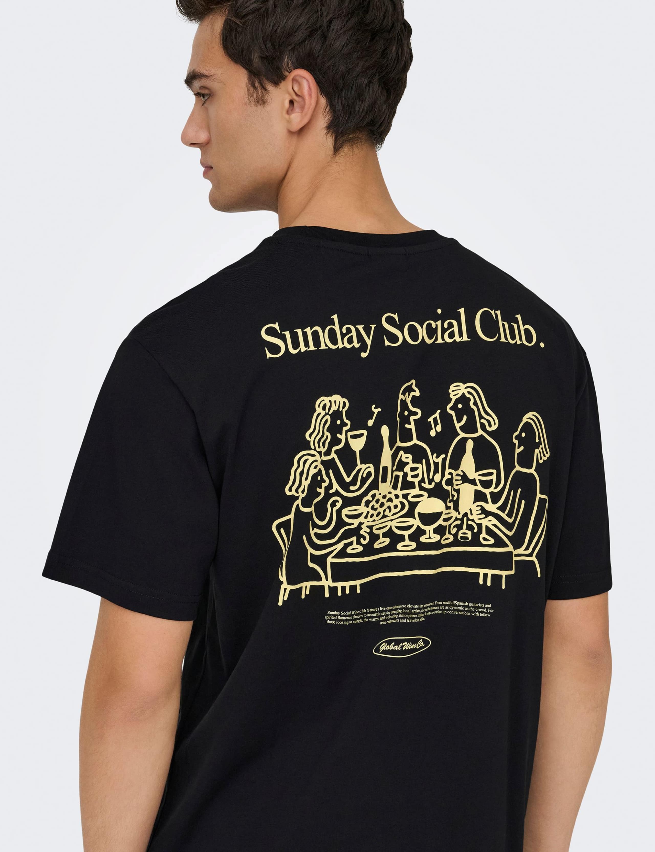 Onsfred Du Martin Pure Cotton T-Shirt 8 of 8