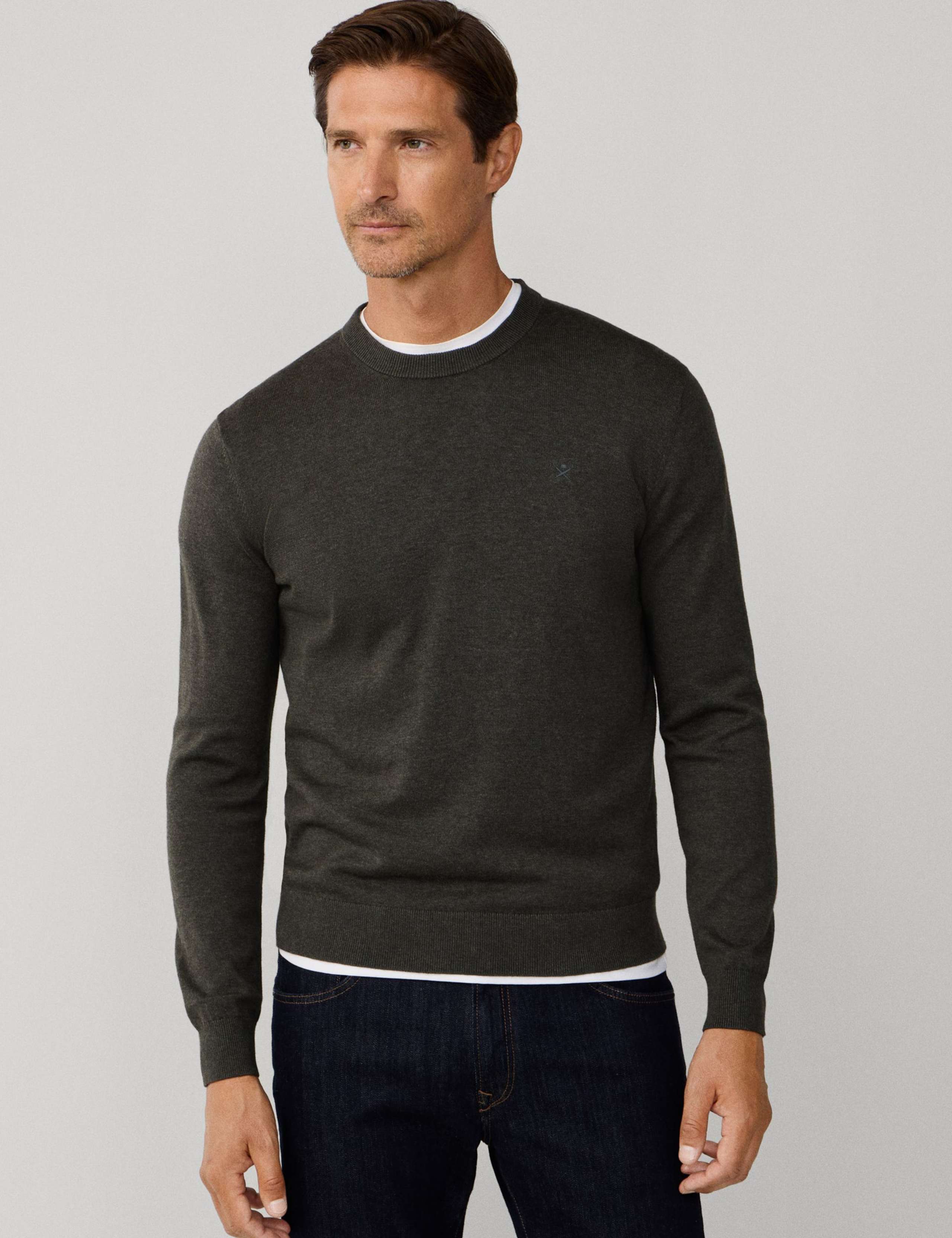 Pure Cotton Crew Neck Sweatshirt 9 of 9