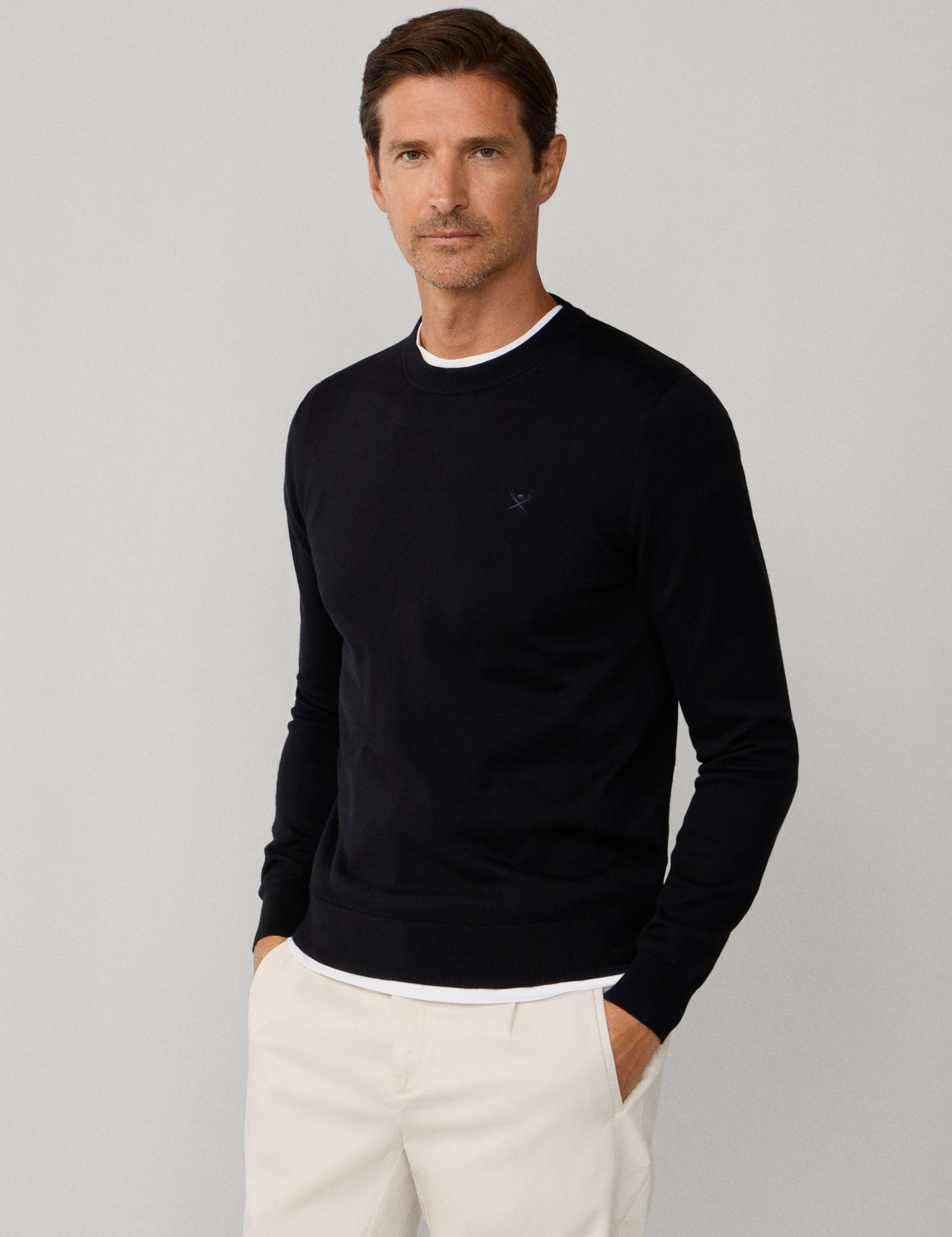 Pure Cotton Crew Neck Sweatshirt 5 of 9