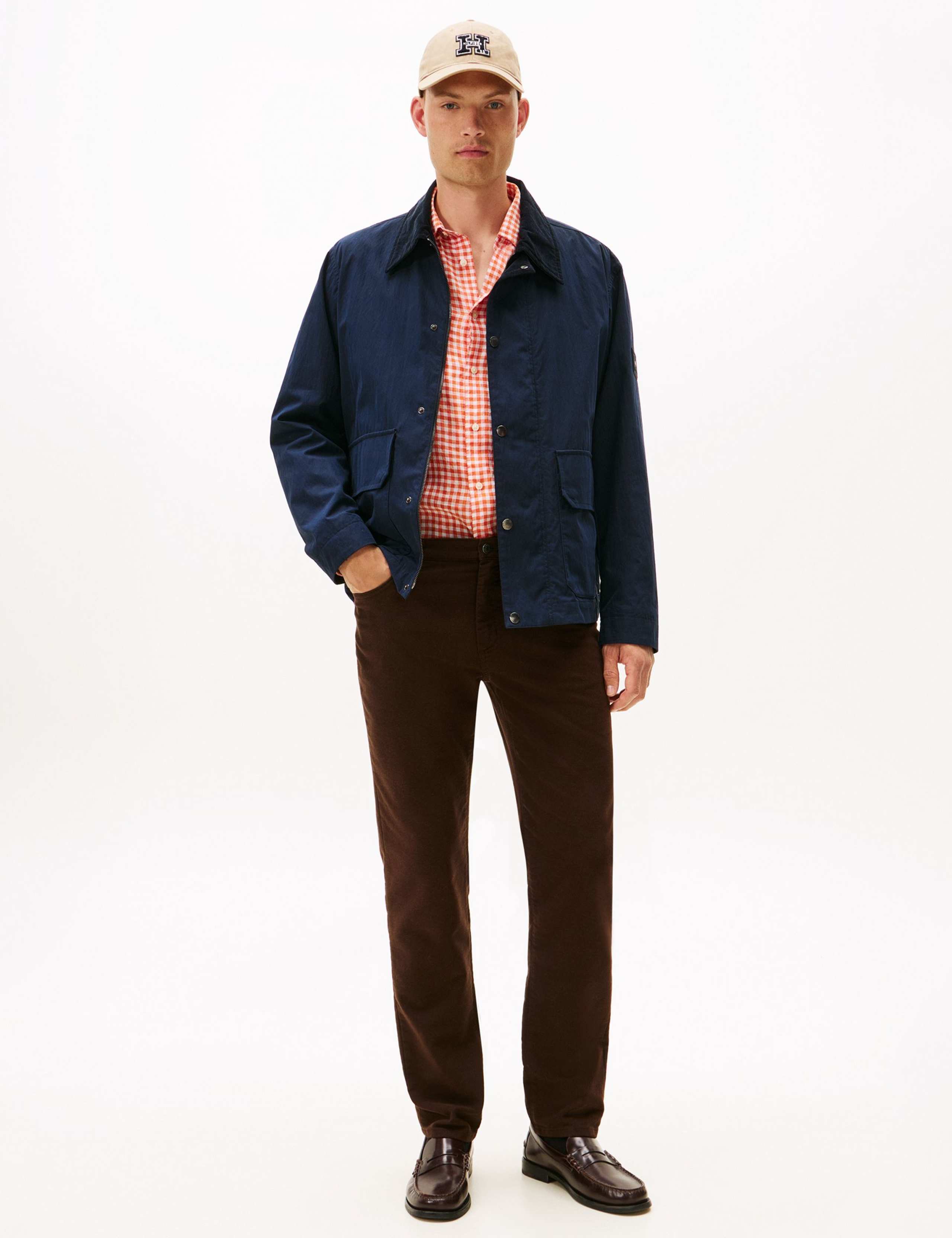 Denton Regular Fit Moleskin 5 Pocket Chinos 3 of 5