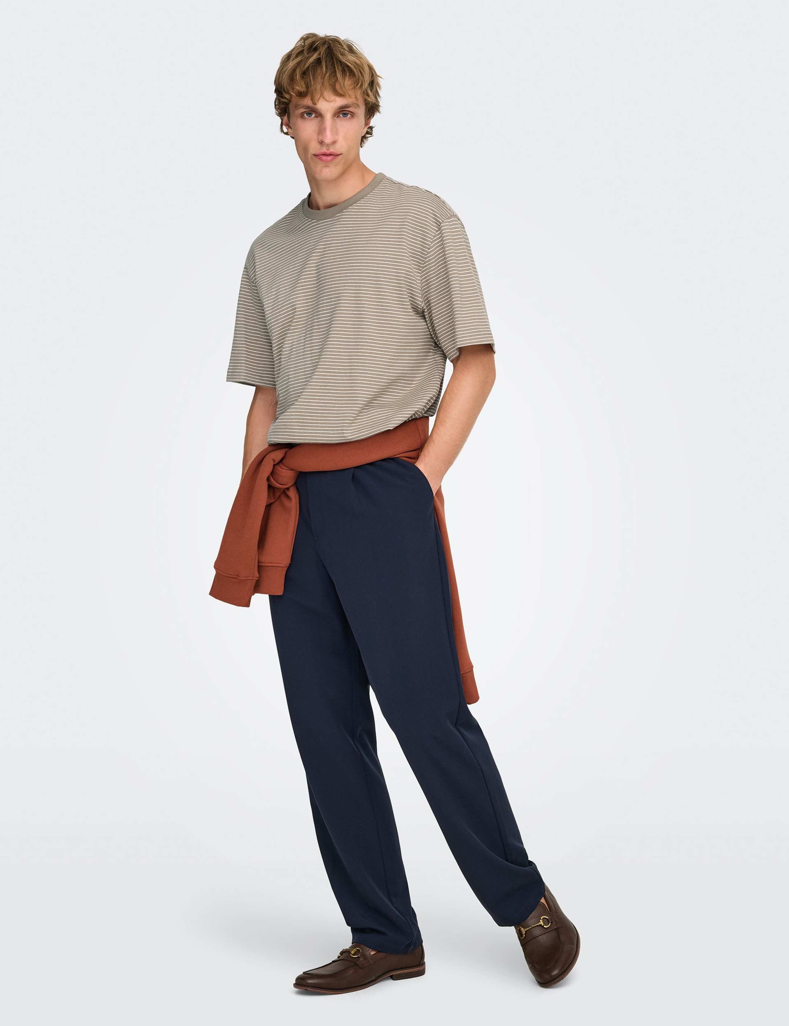 Pure Cotton Striped T-Shirt 4 of 7