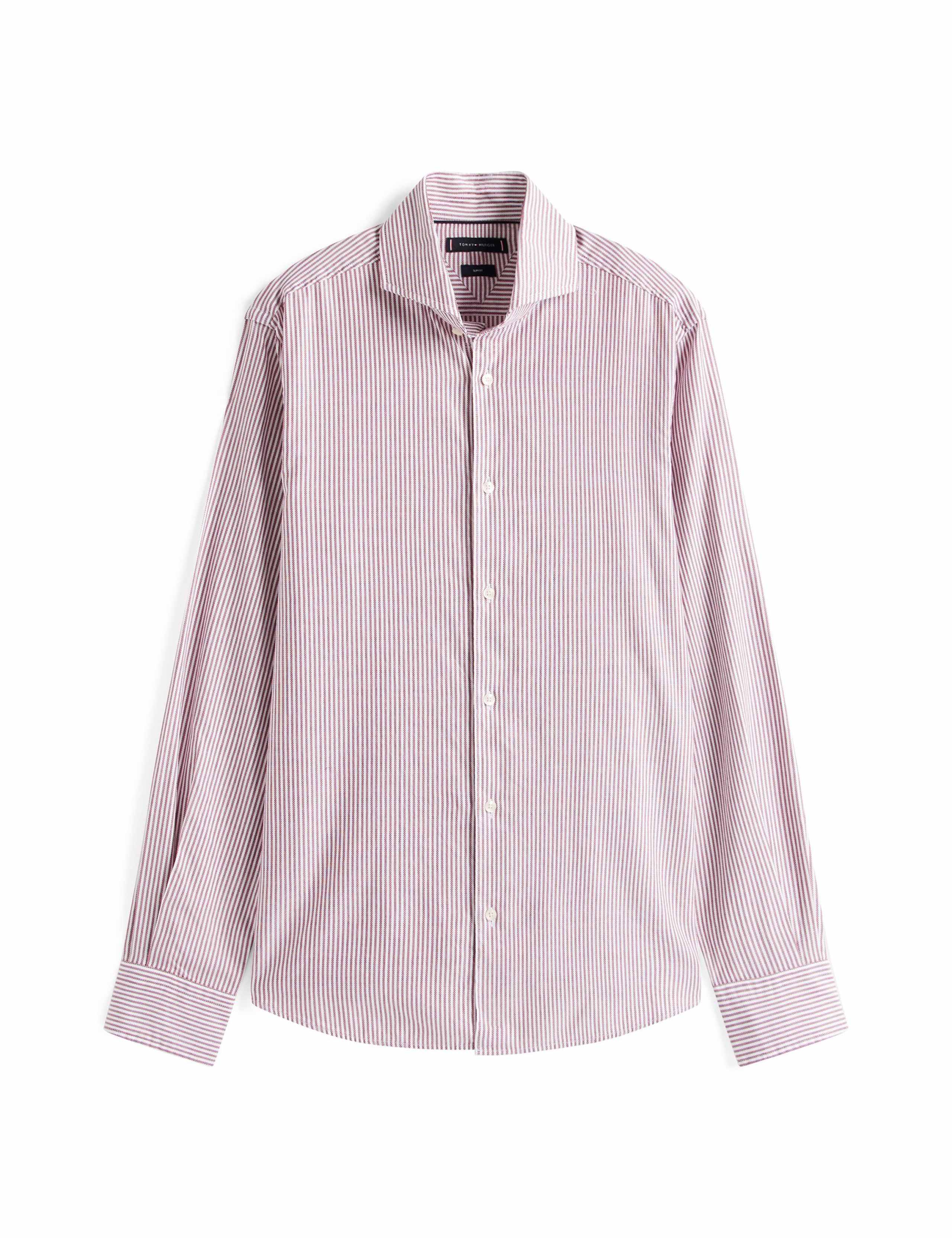 Regular Fit Pure Cotton Striped Oxford Shirt 2 of 5