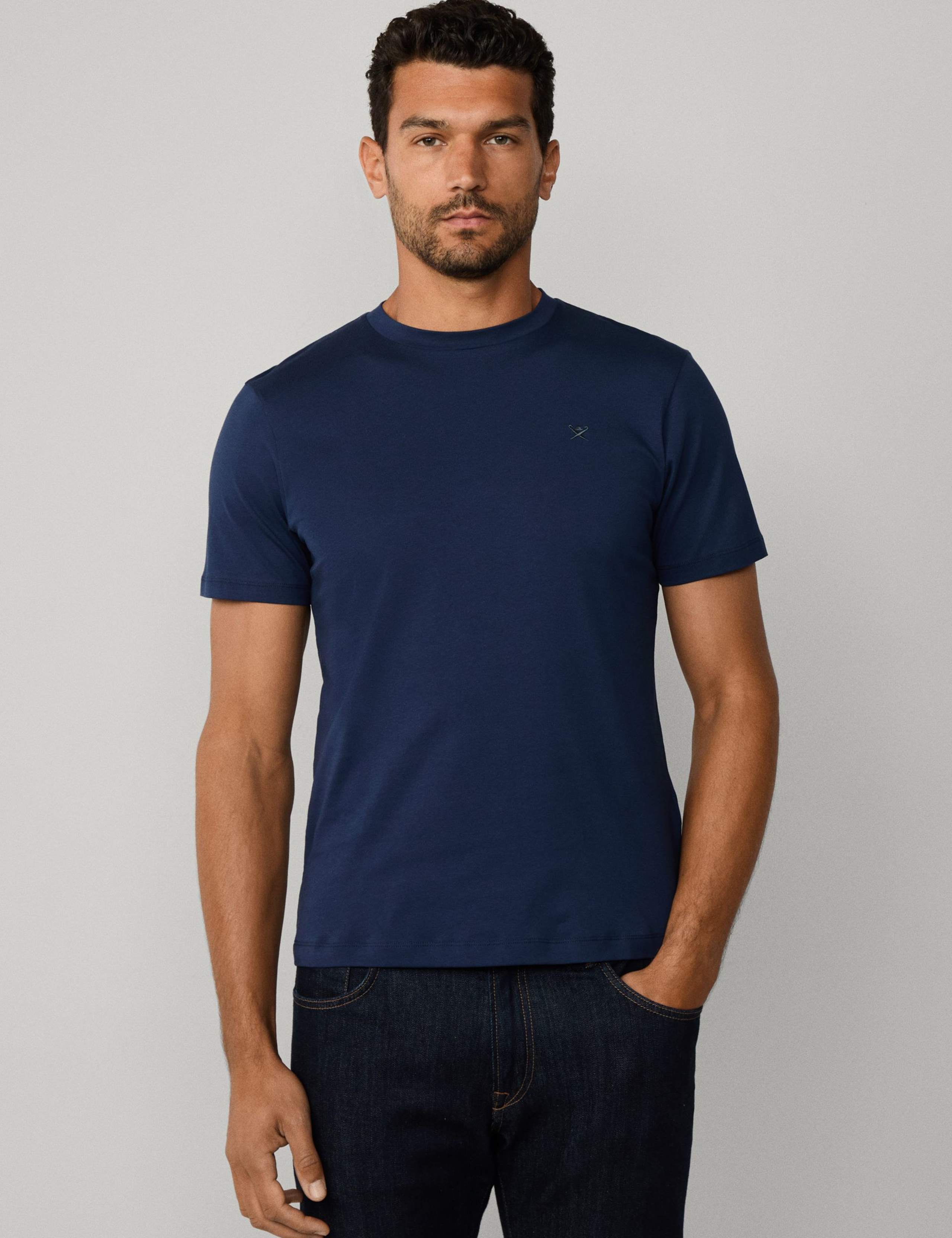 Pure Cotton Crew Neck T-Shirt 3 of 8