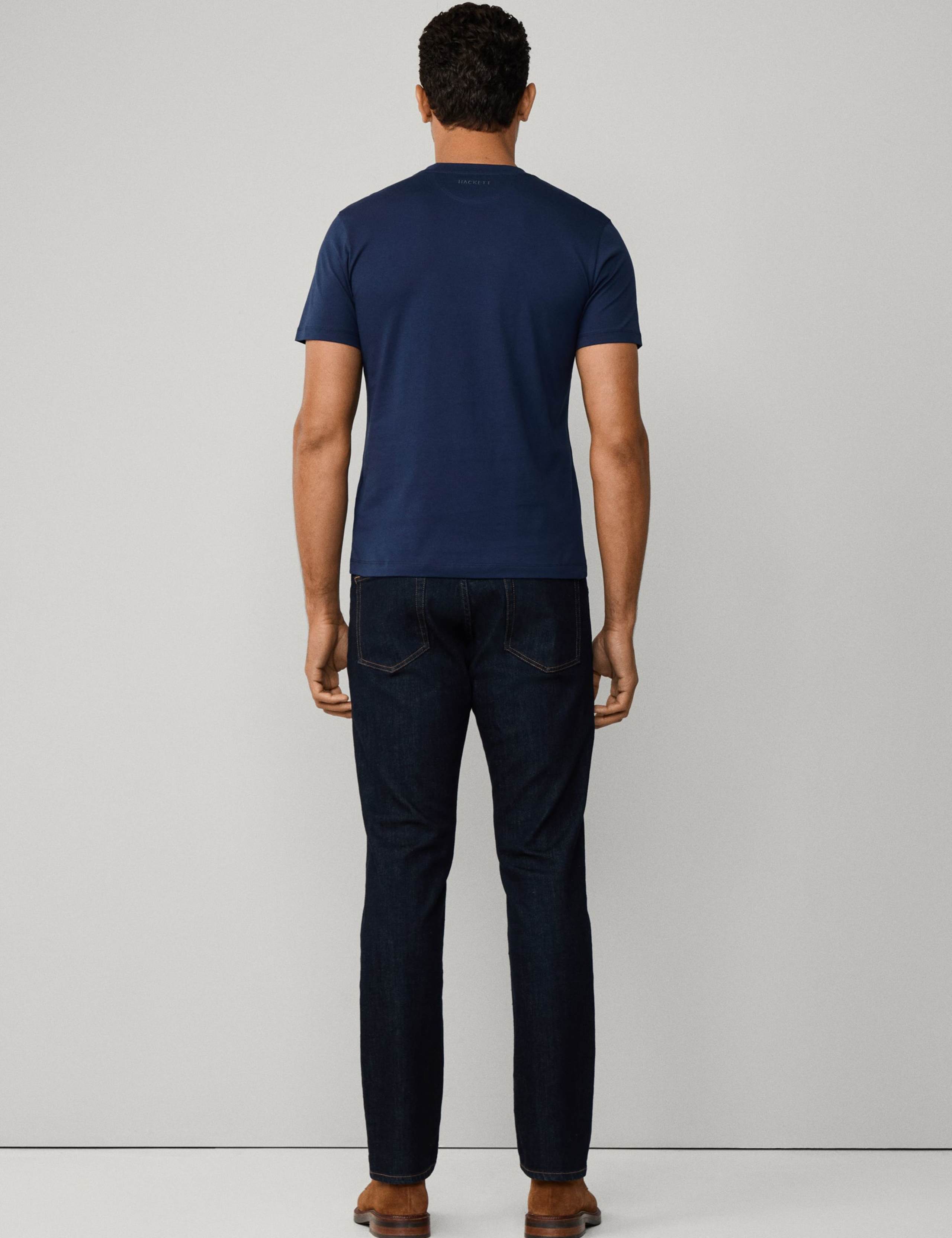 Pure Cotton Crew Neck T-Shirt 4 of 8