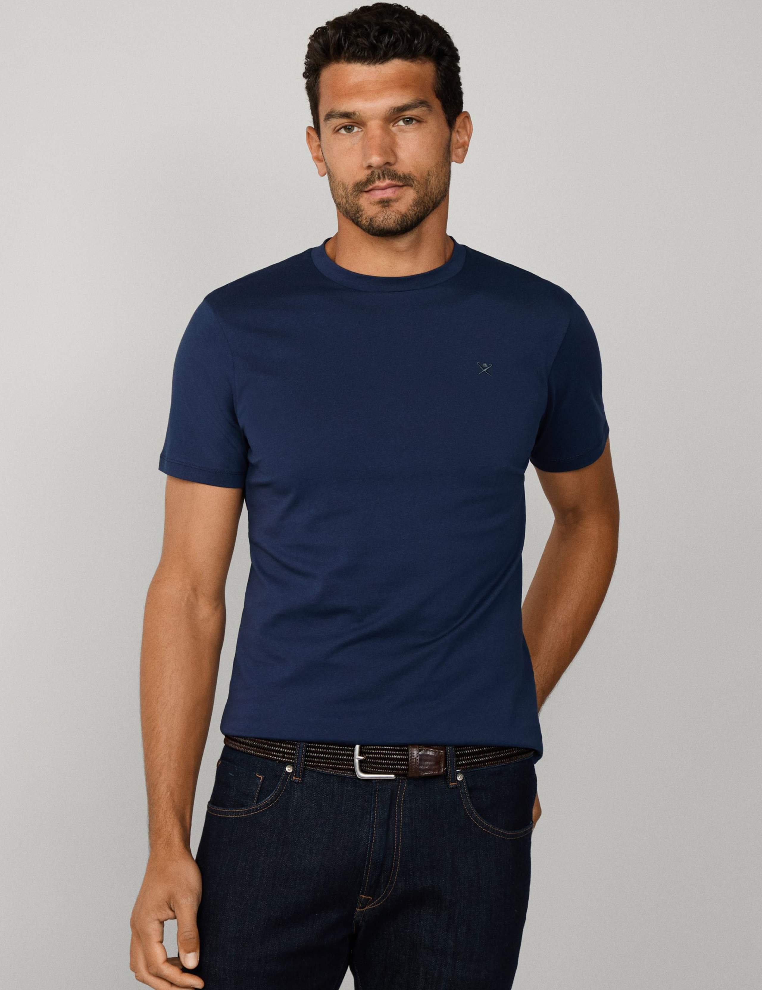 Pure Cotton Crew Neck T-Shirt 7 of 8