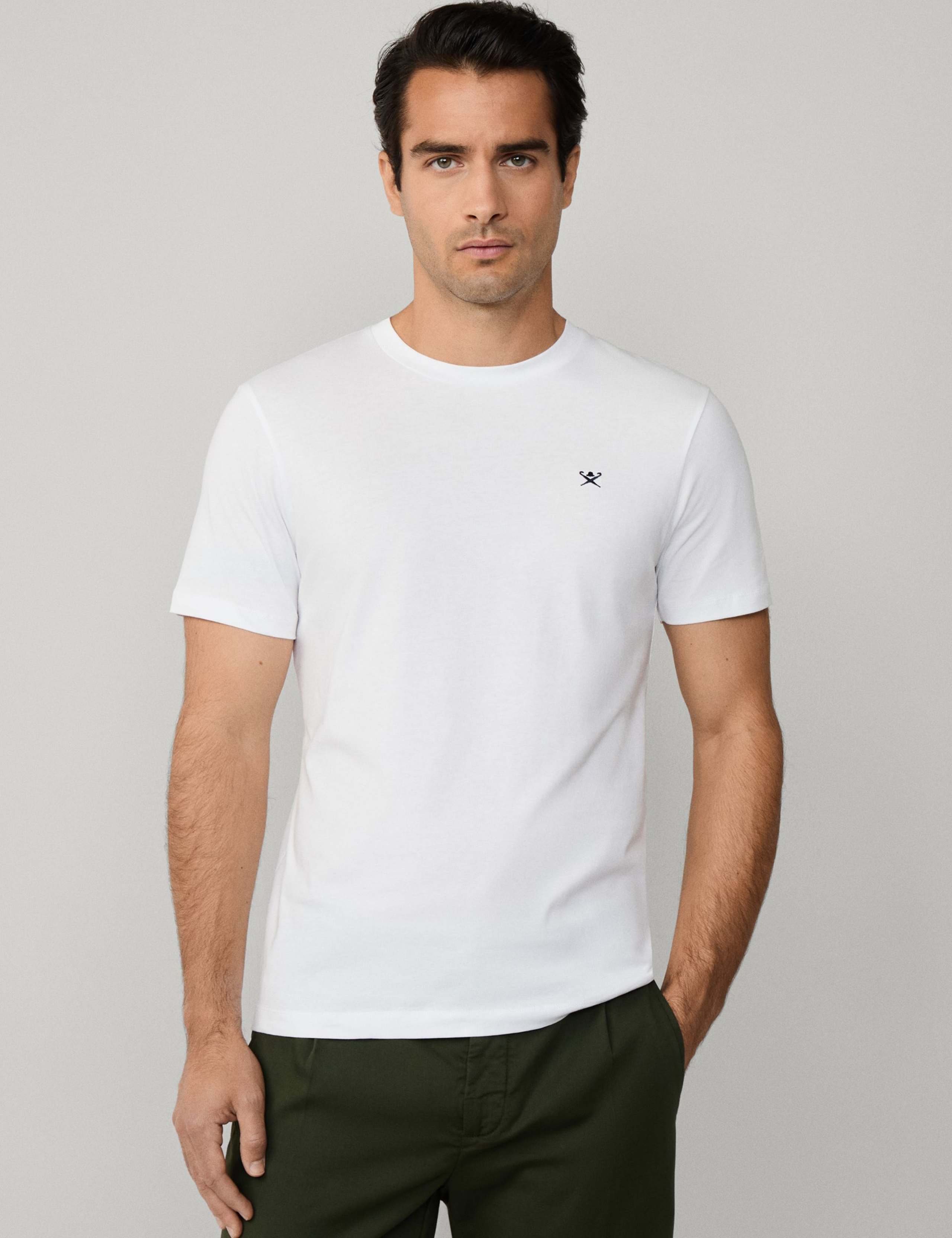 Pure Cotton Crew Neck T-Shirt 3 of 8