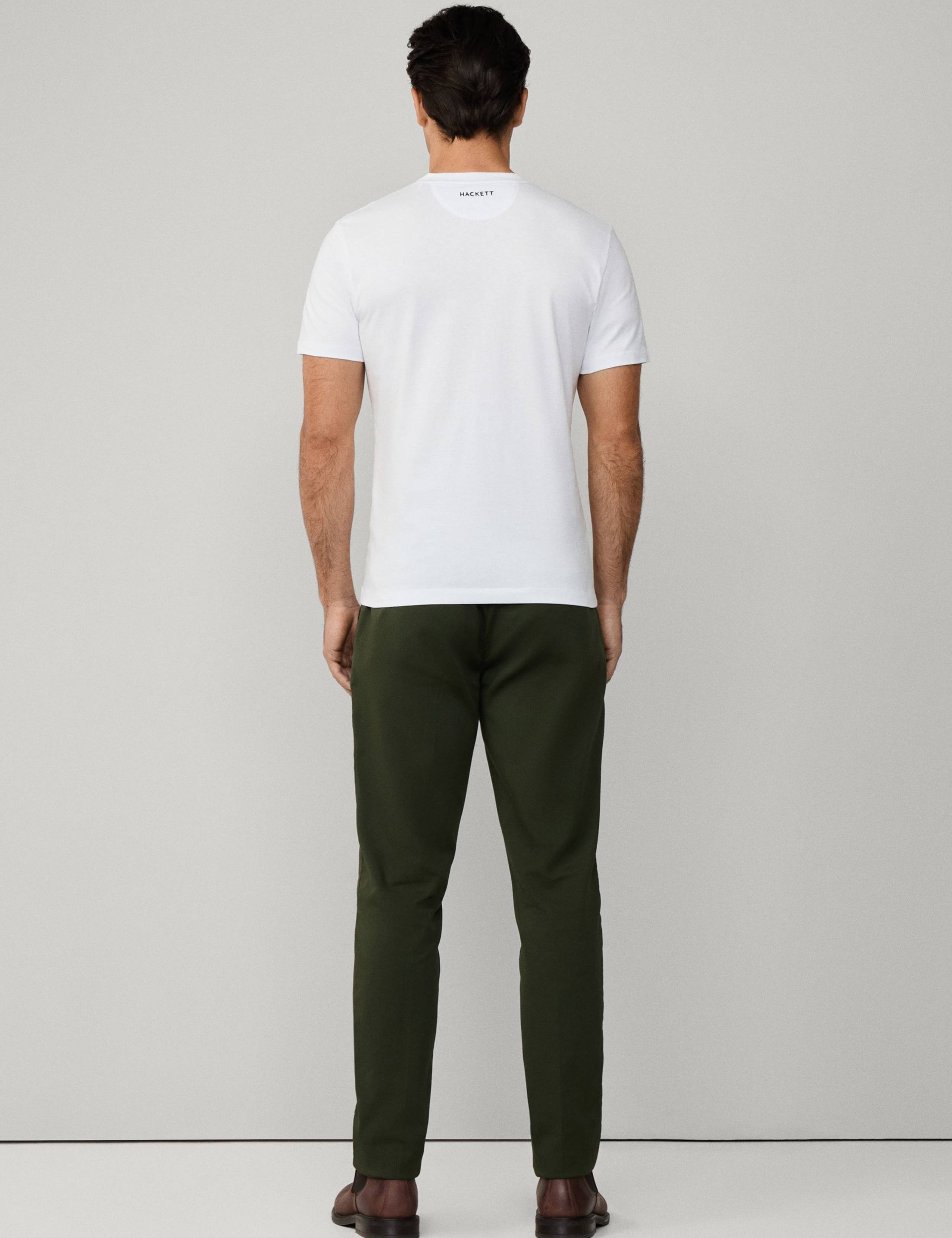 Pure Cotton Crew Neck T-Shirt 4 of 8