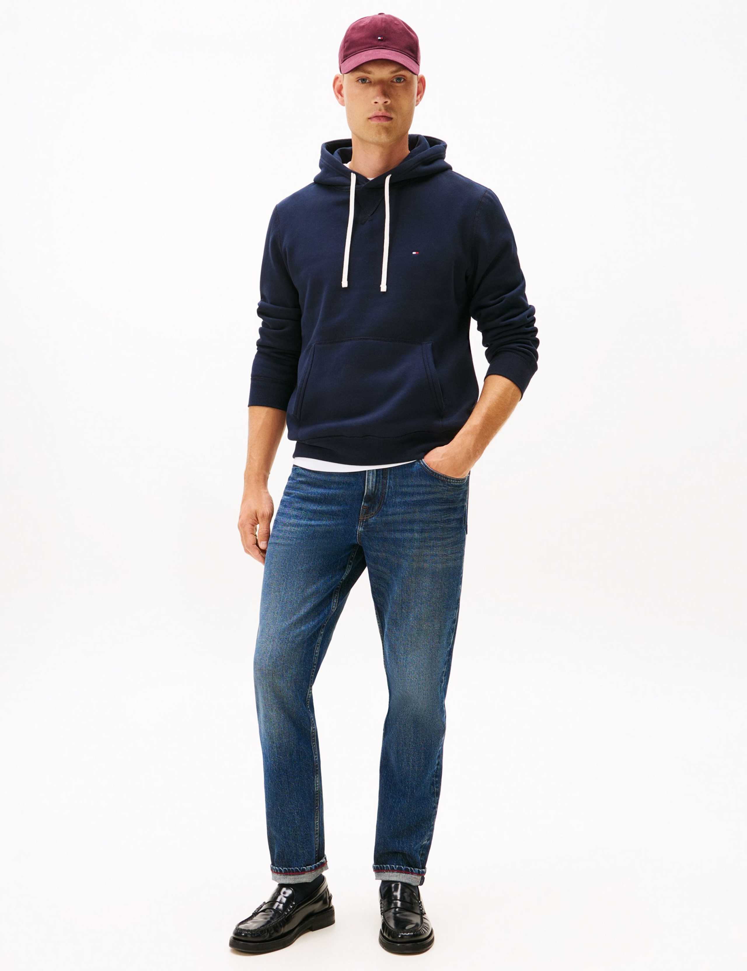 Fleece Drawstring Hoodie 3 of 6