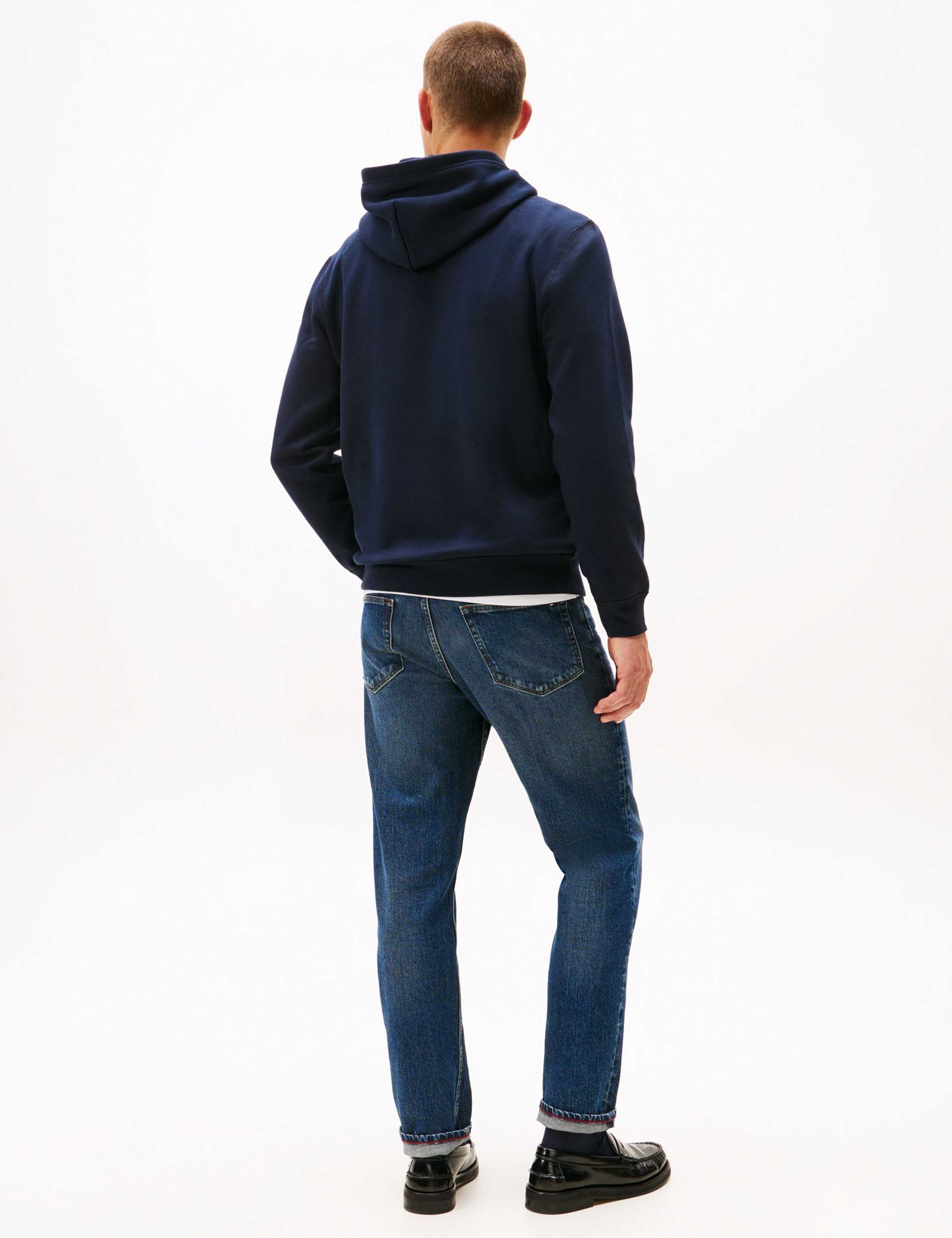 Fleece Drawstring Hoodie 4 of 6