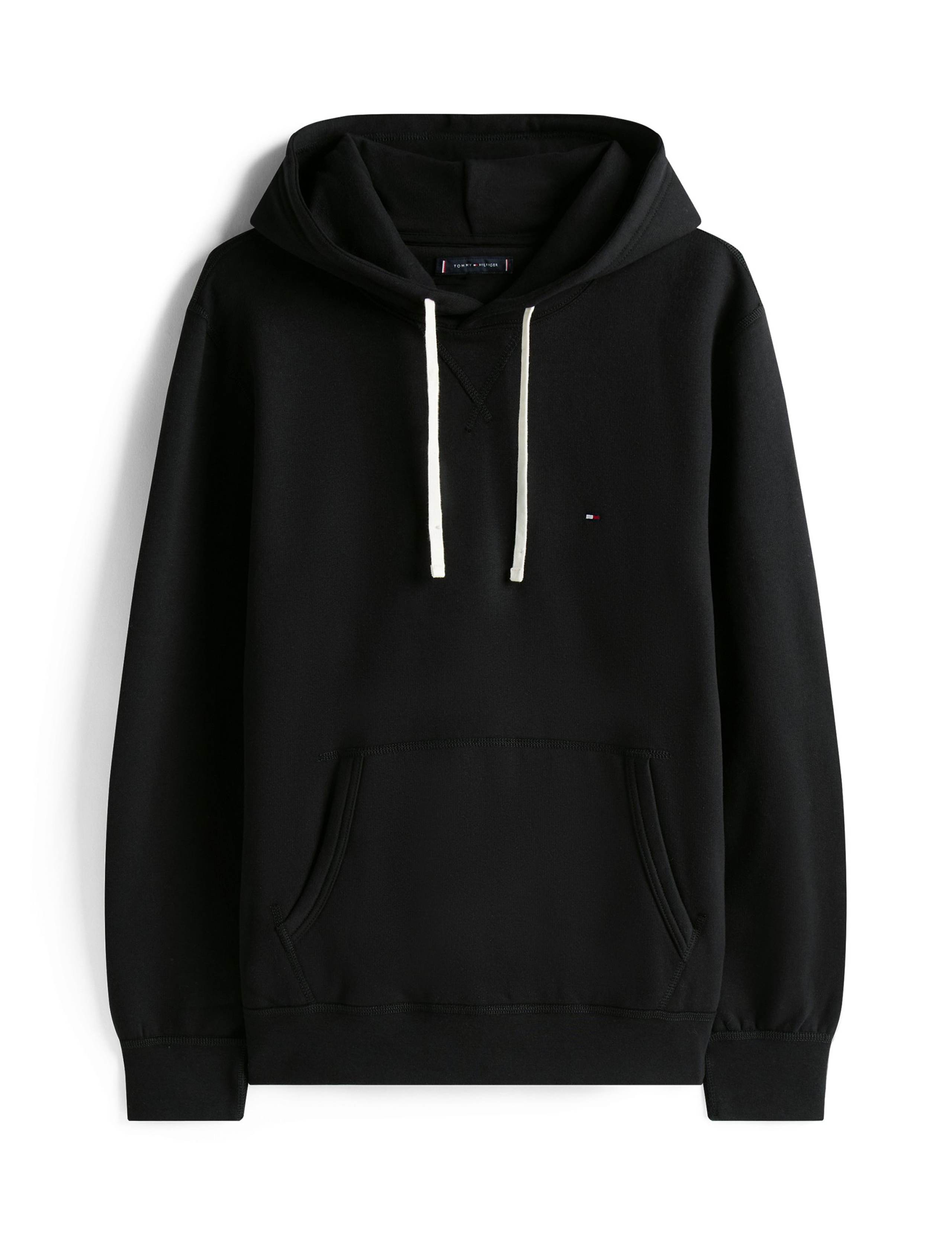 Fleece Drawstring Hoodie 2 of 6