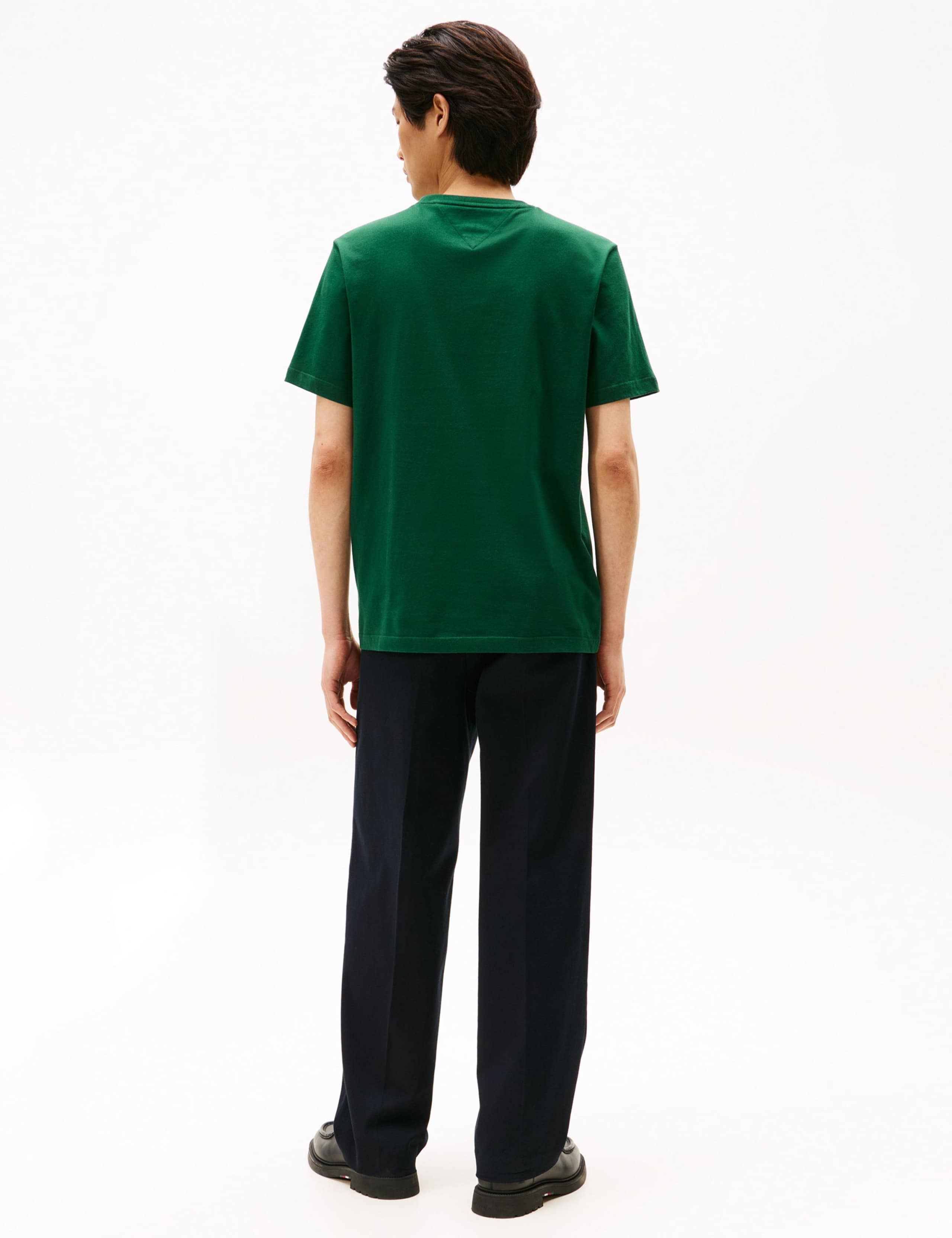 Pure Cotton Jersey Crew Neck T-Shirt 4 of 5