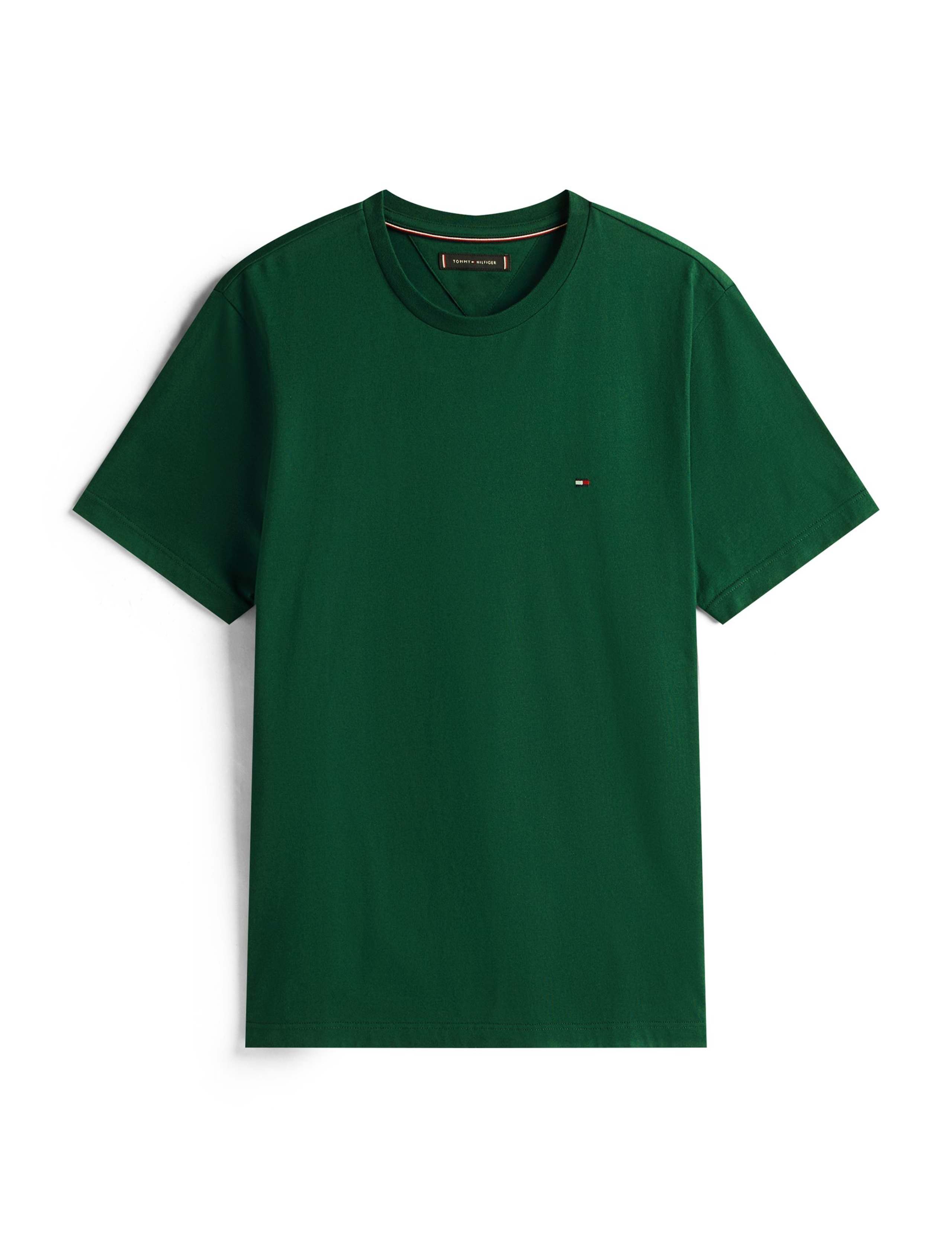 Pure Cotton Jersey Crew Neck T-Shirt 2 of 5