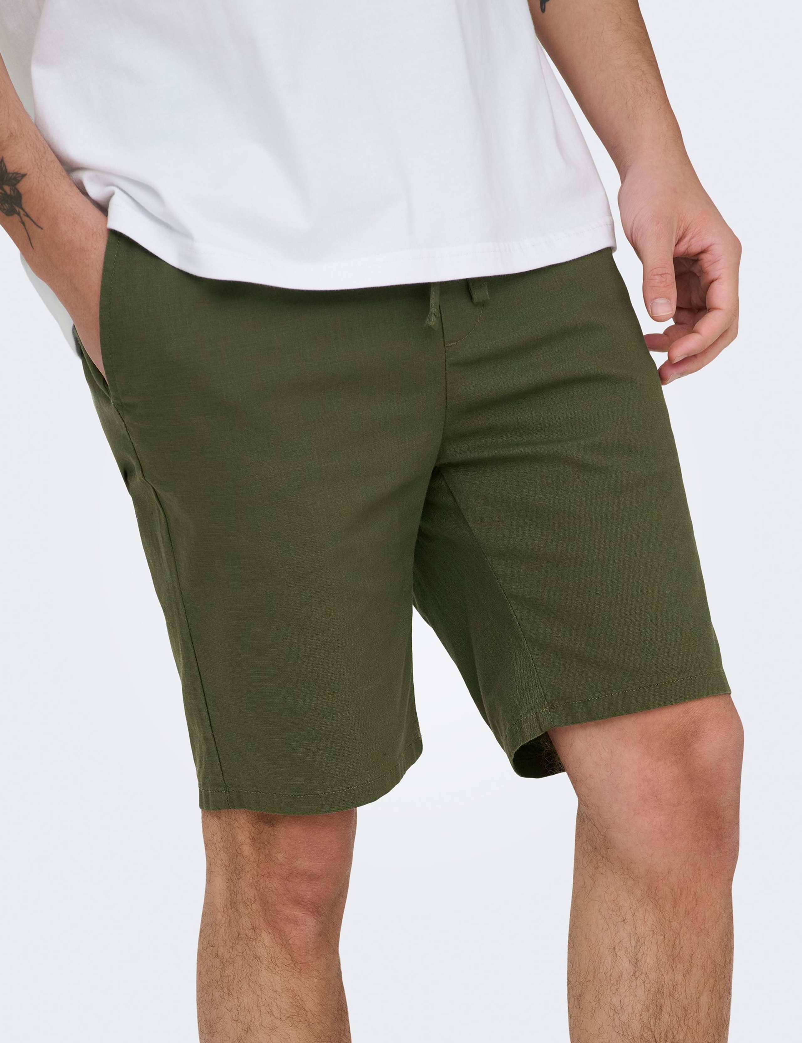 Slim Fit Cotton Rich Lightweight Shorts 6 of 7