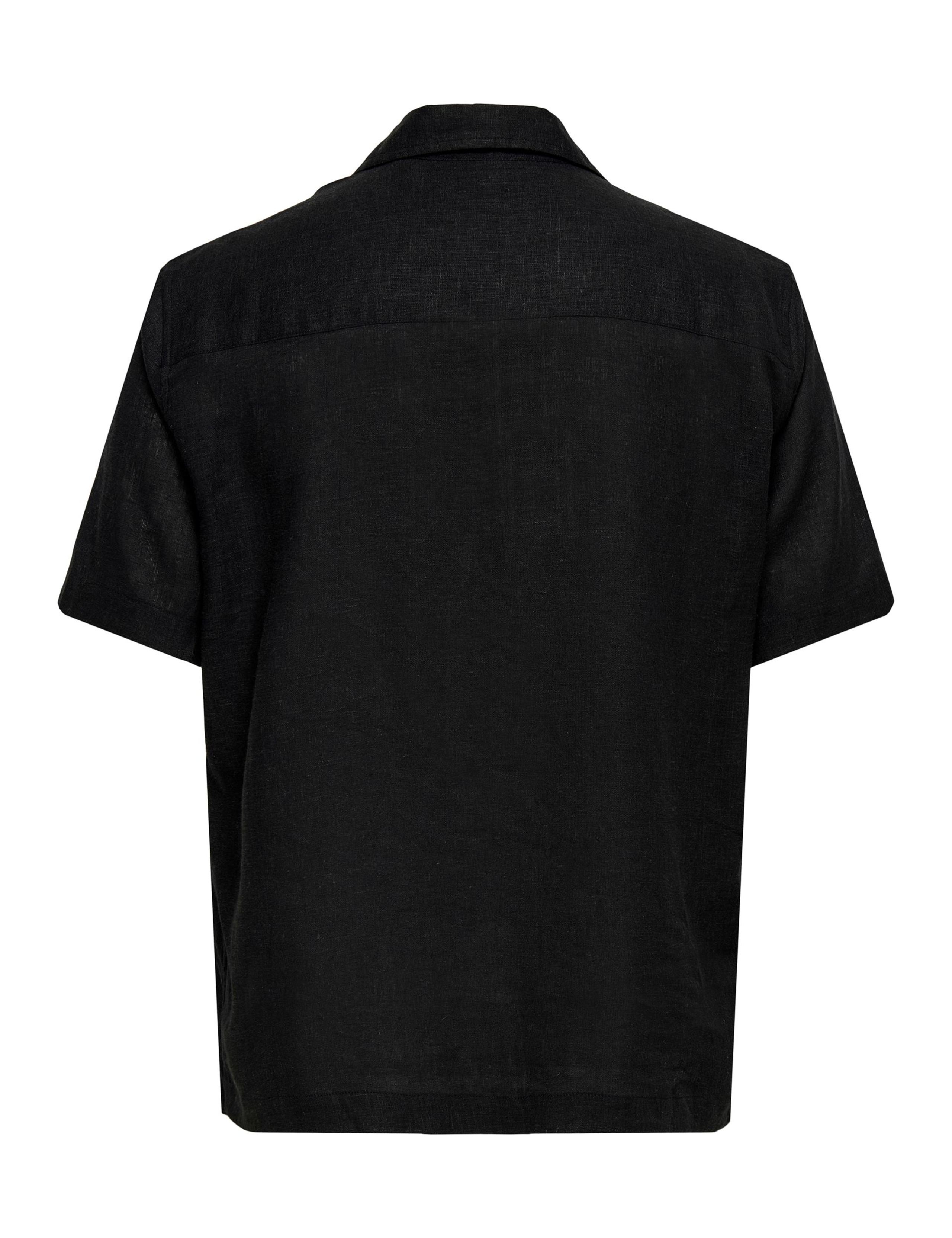 Relaxed Fit Linen Rich Short Sleeve Shirt 2 of 2