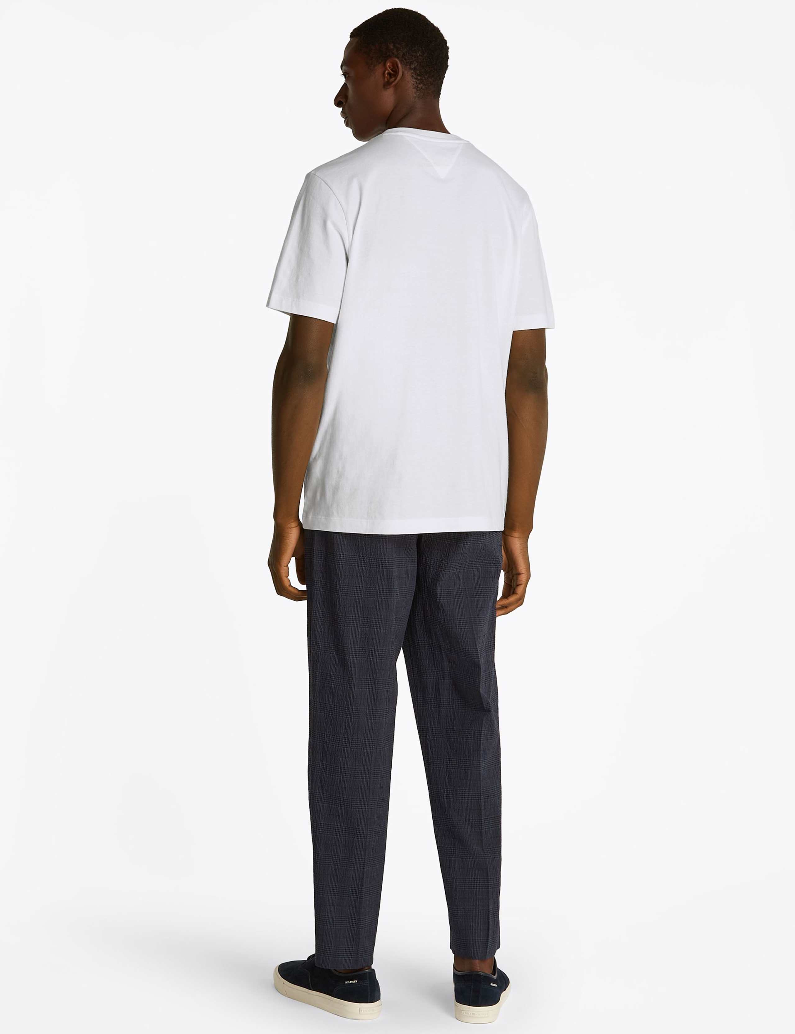 Pure Cotton Crew Neck T-Shirt 4 of 6