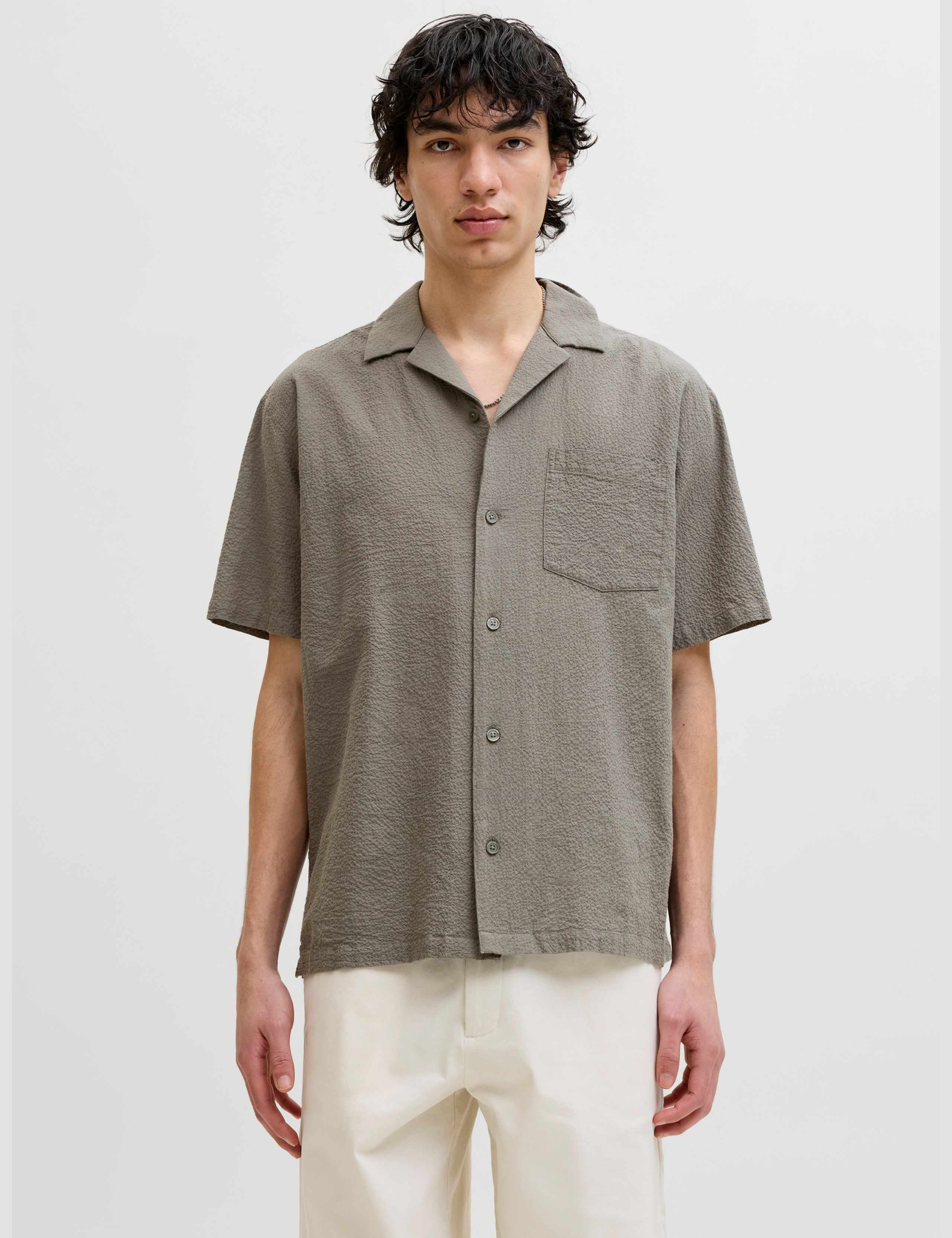 Regular Fit Easy Iron Seersucker Shirt 1 of 6
