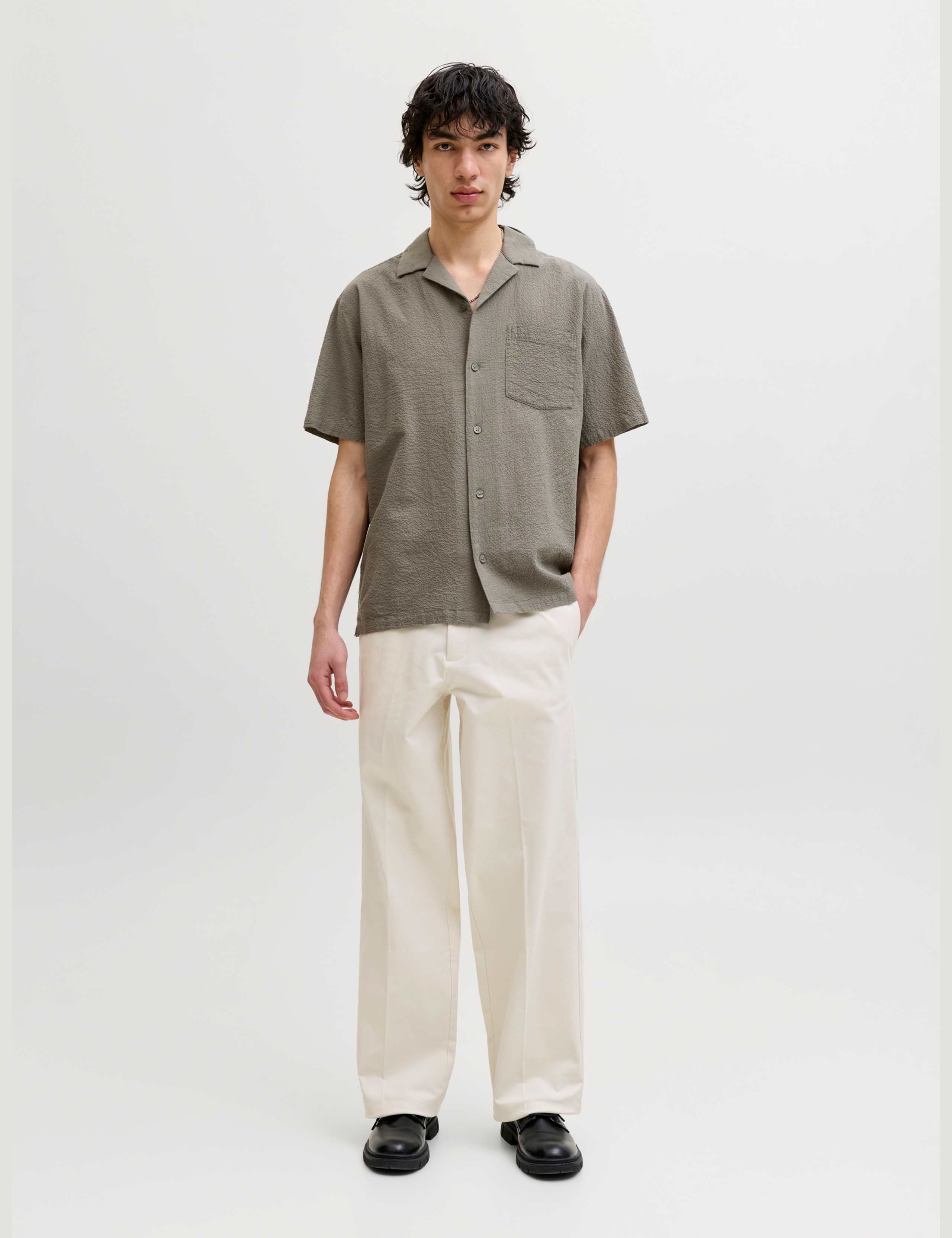 Regular Fit Easy Iron Seersucker Shirt 2 of 6