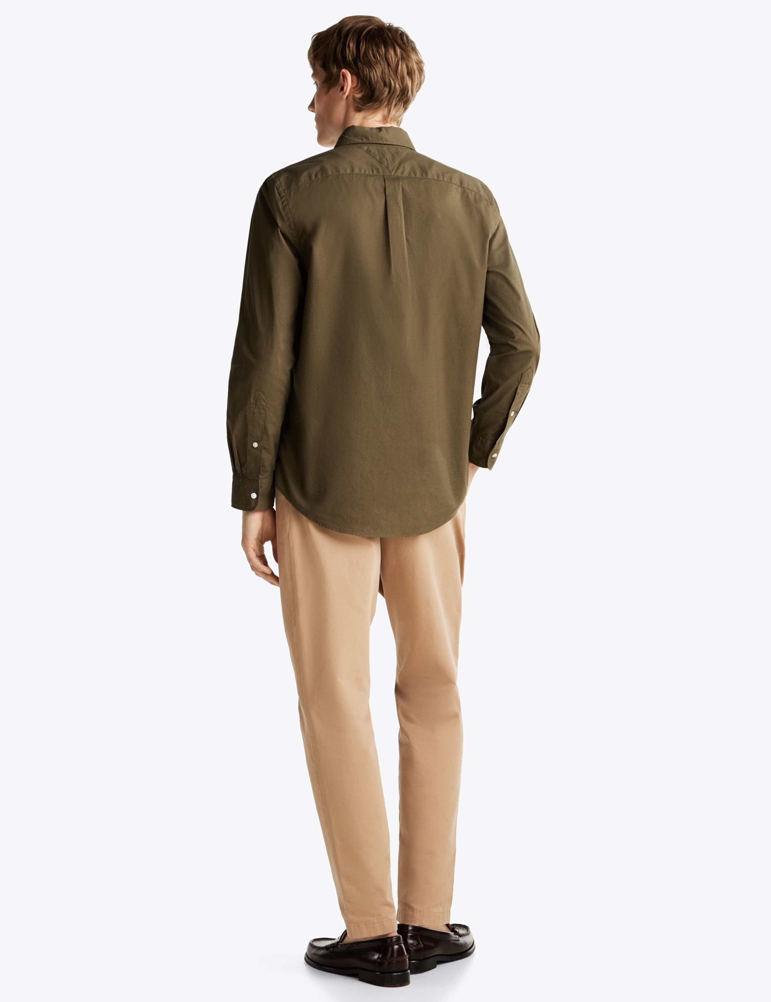 Regular Fit Easy Iron Pure Cotton Shirt 4 of 5