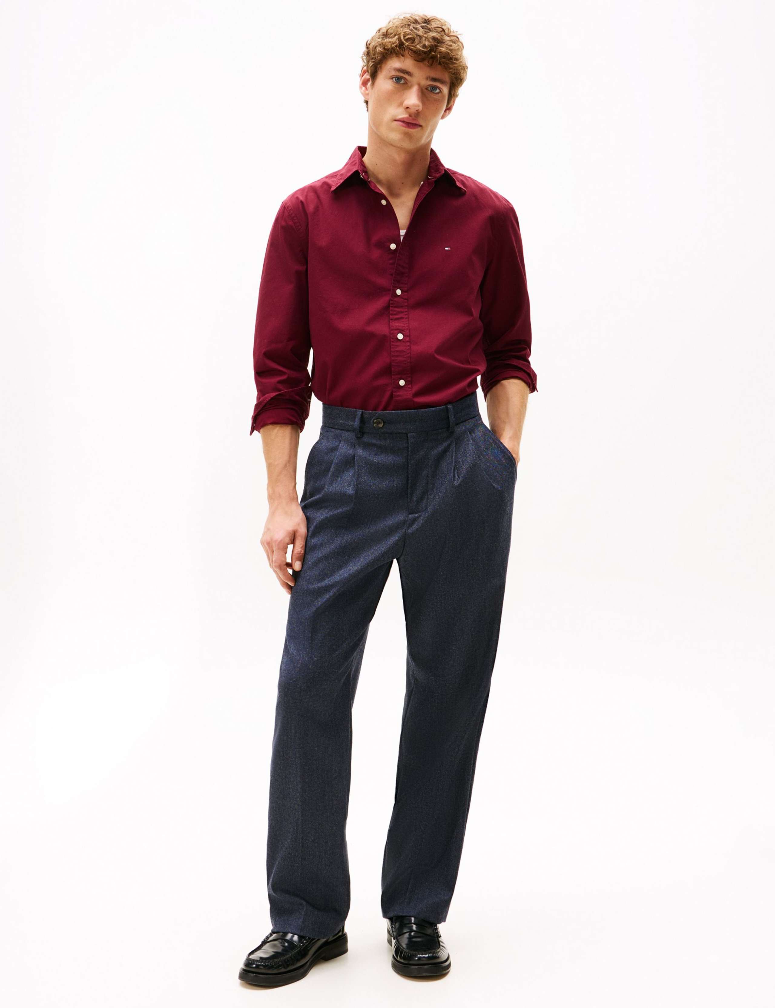 Regular Fit Easy Iron Pure Cotton Shirt 3 of 5