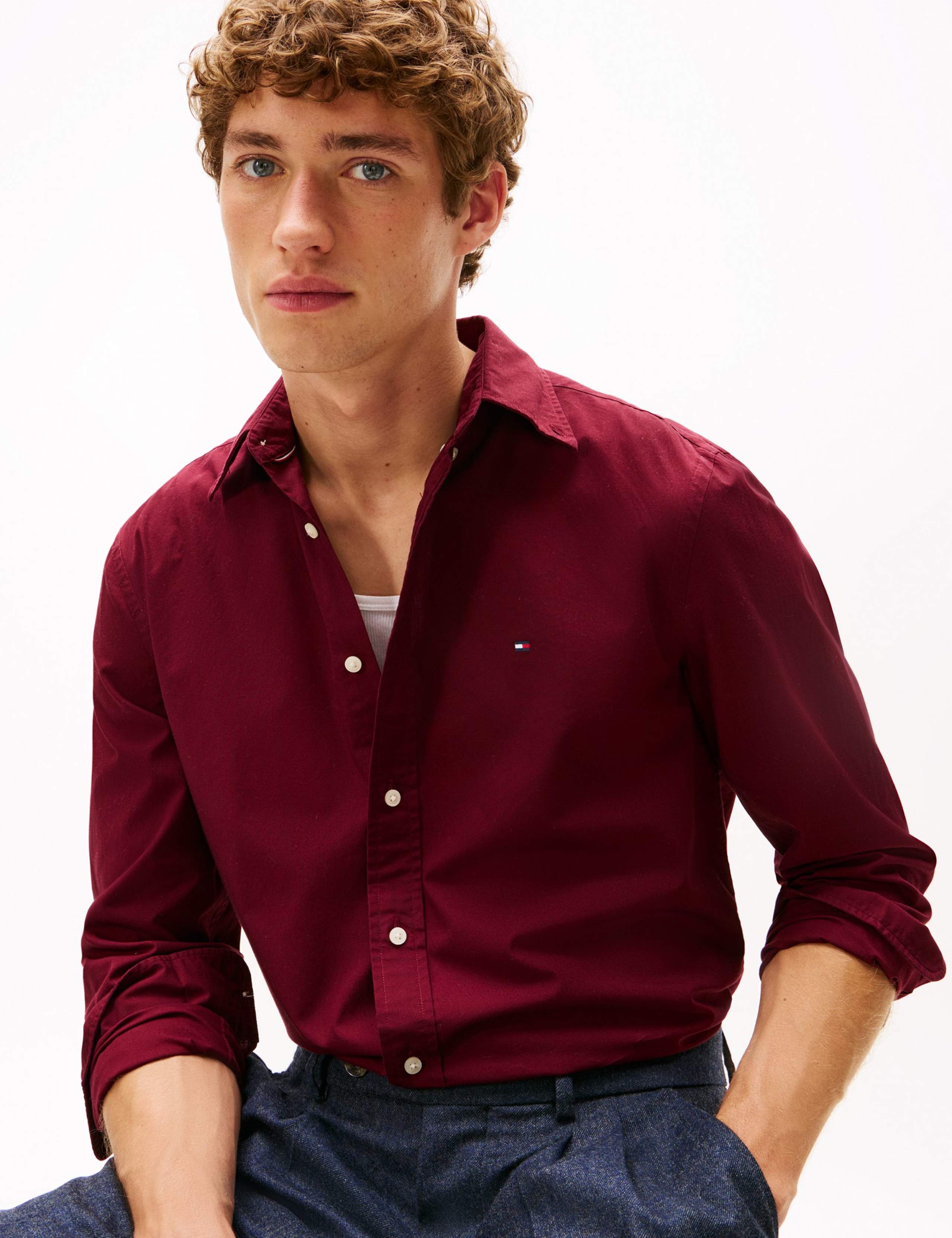 Regular Fit Easy Iron Pure Cotton Shirt 4 of 5