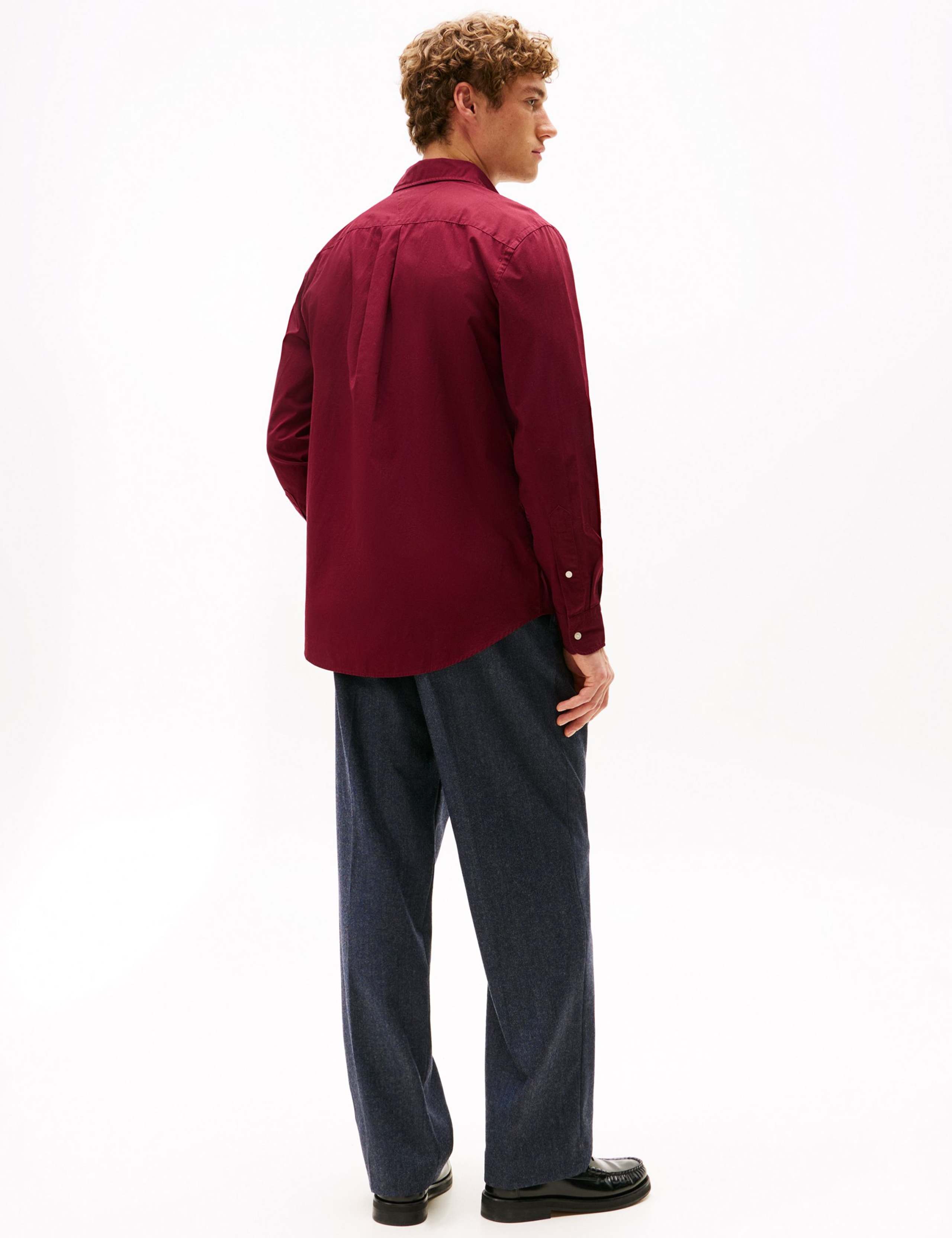 Regular Fit Easy Iron Pure Cotton Shirt 5 of 5