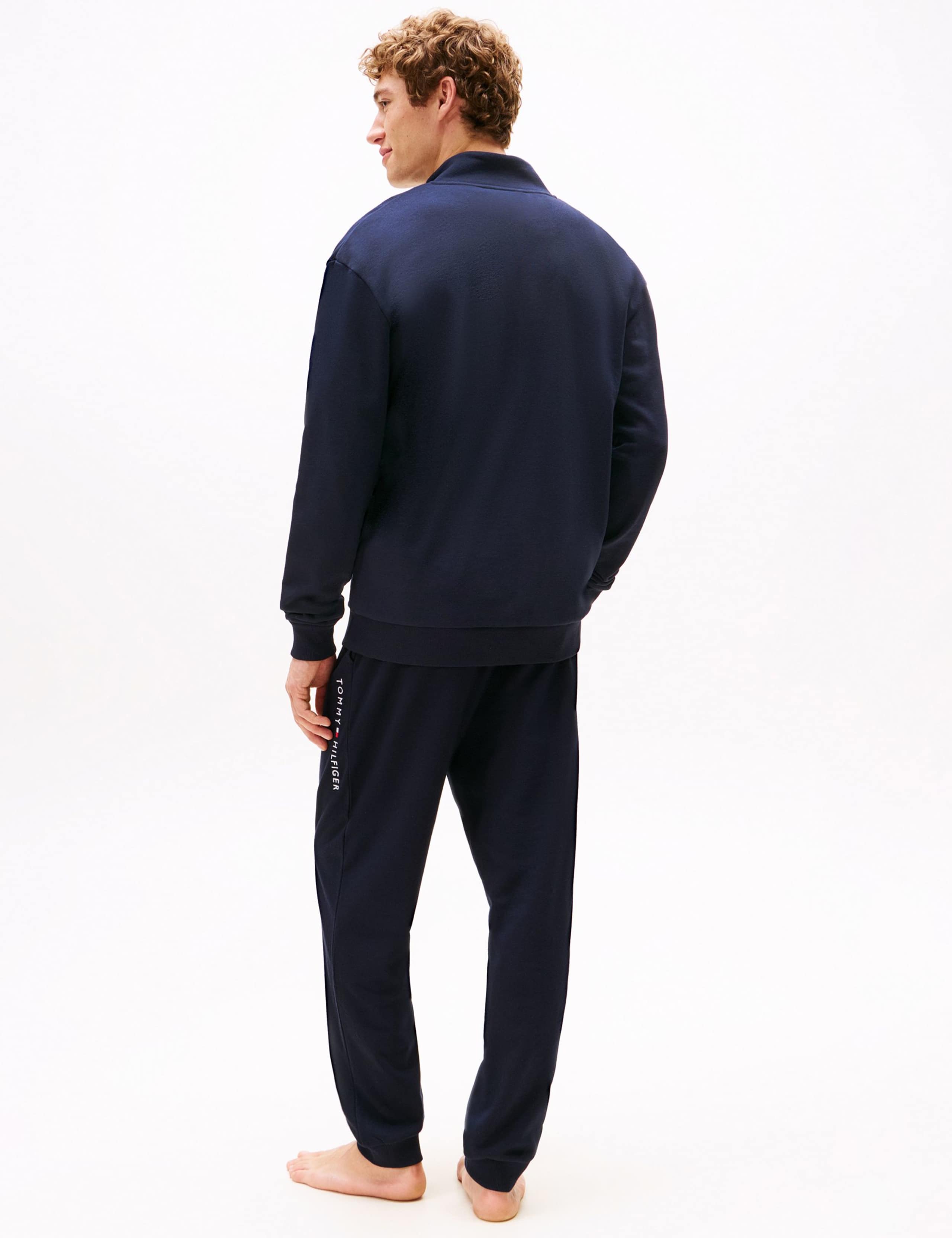 Cotton Blend Zip Up Loungewear Top 5 of 5