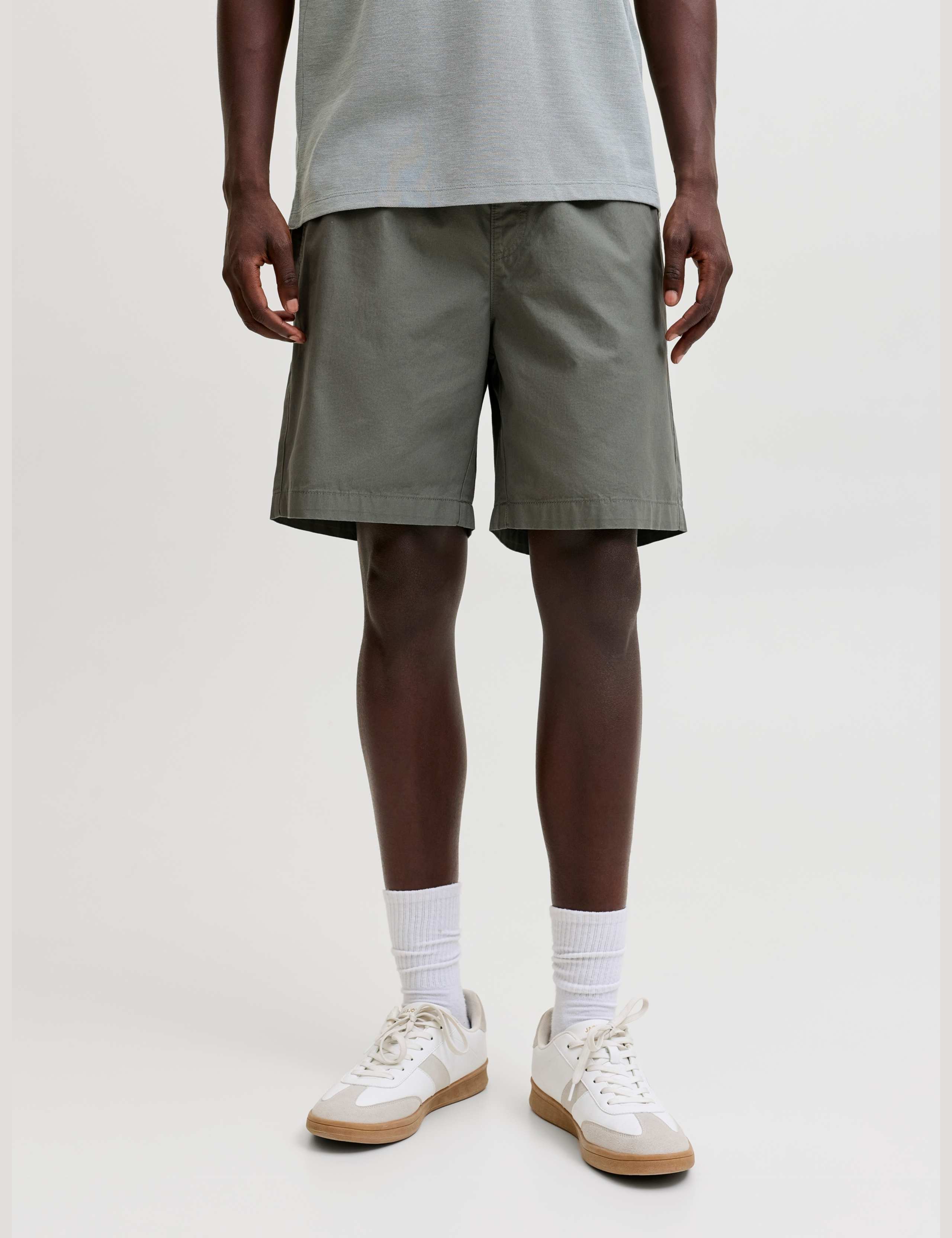 Pure Cotton Elasticated Waist Shorts 1 of 6