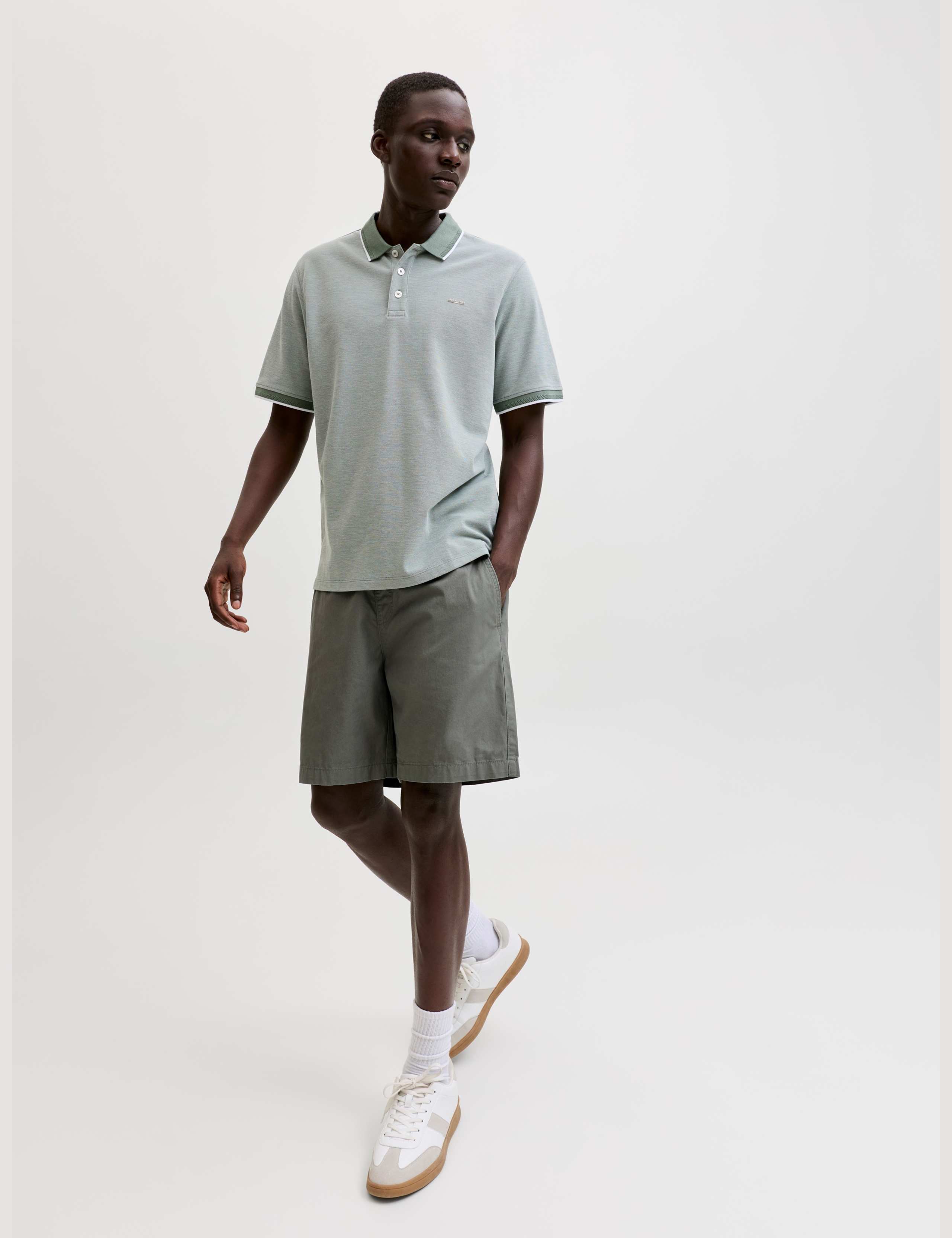 Pure Cotton Elasticated Waist Shorts 3 of 6