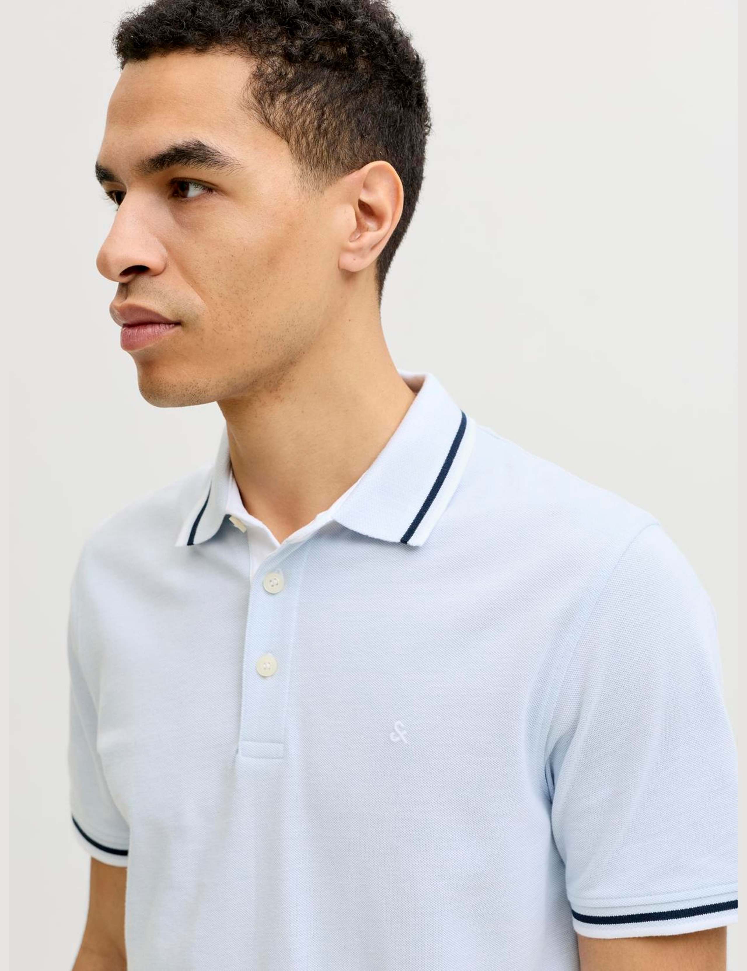 2 Pack Pure Cotton Polo Shirts 2 of 8