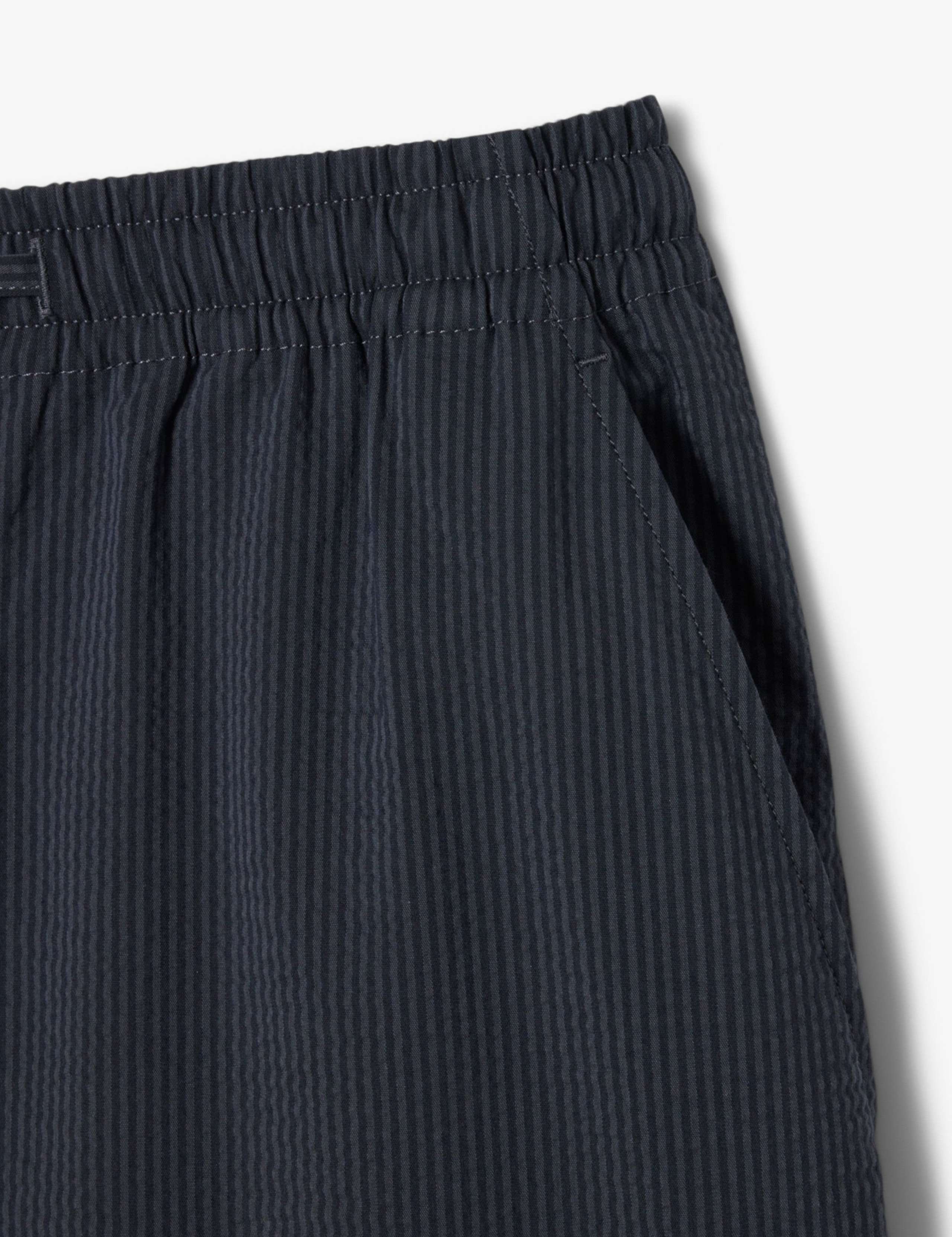Loose Fit Cotton Rich Seersucker Shorts 6 of 8