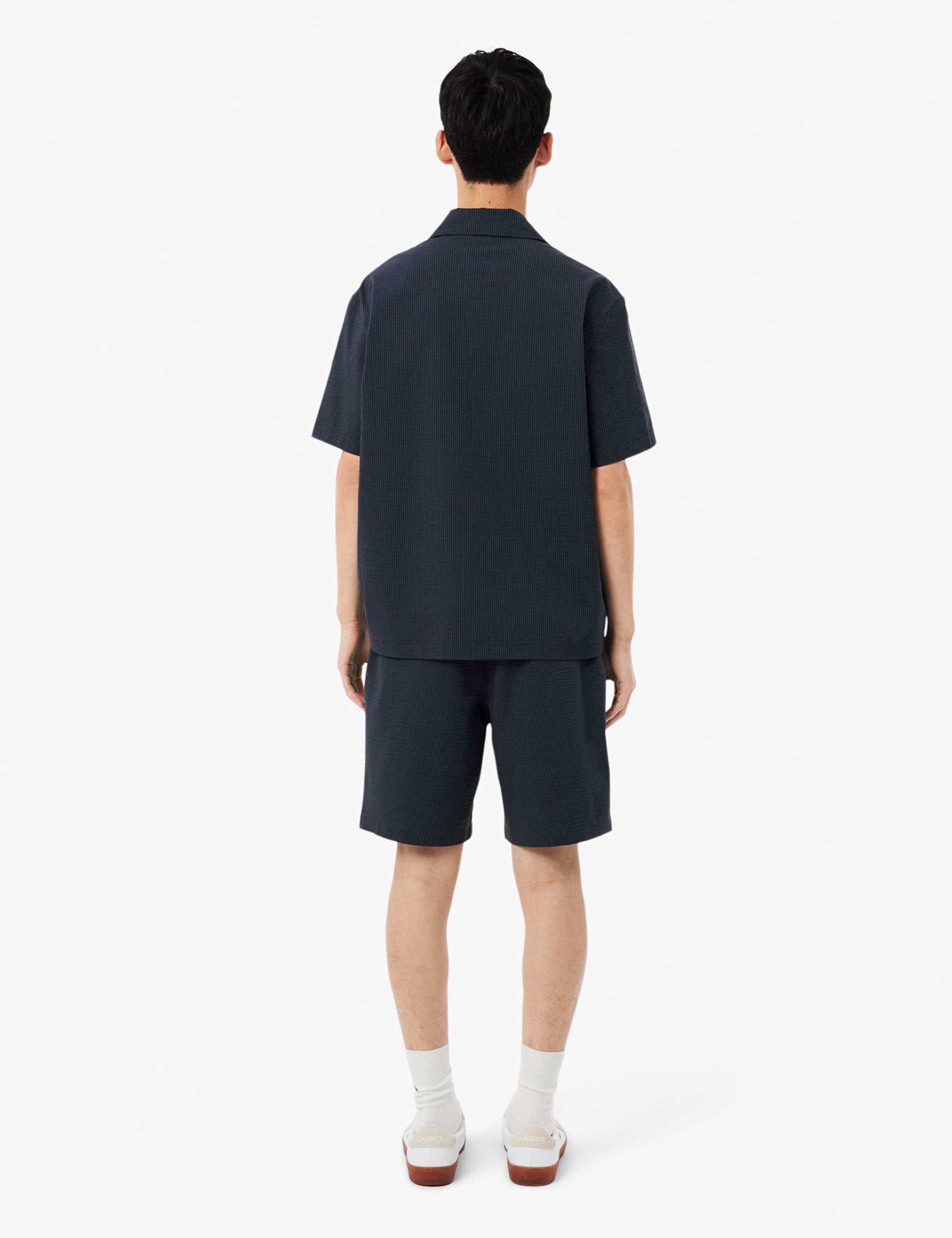 Loose Fit Cotton Rich Seersucker Shorts 8 of 8