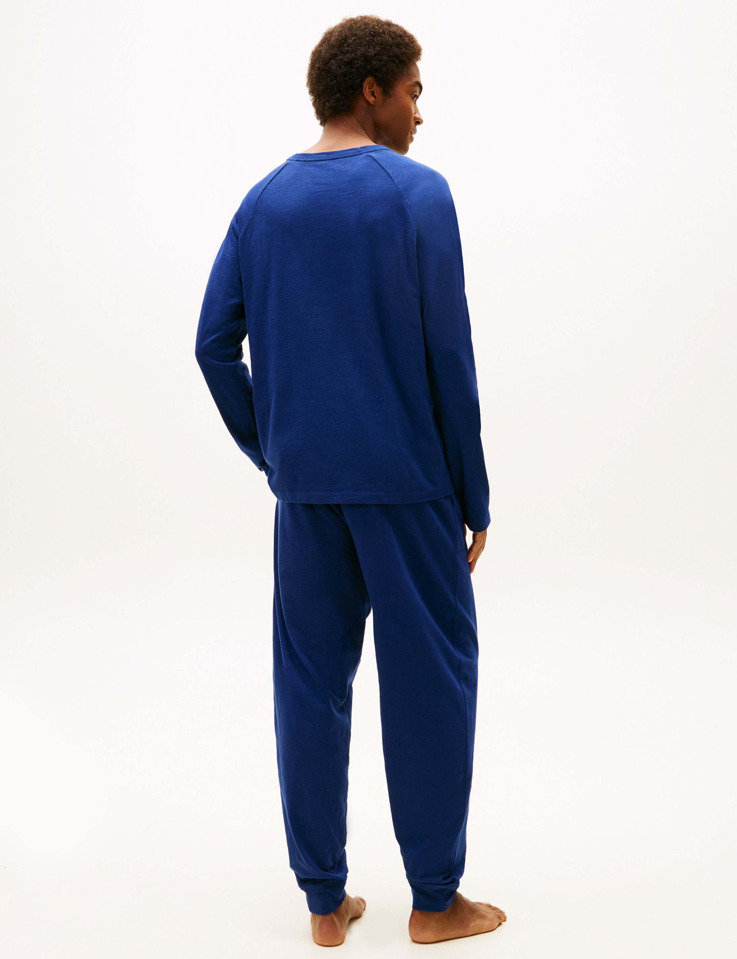 Jersey Cuffed Elasticated Pyjama Set 5 of 6