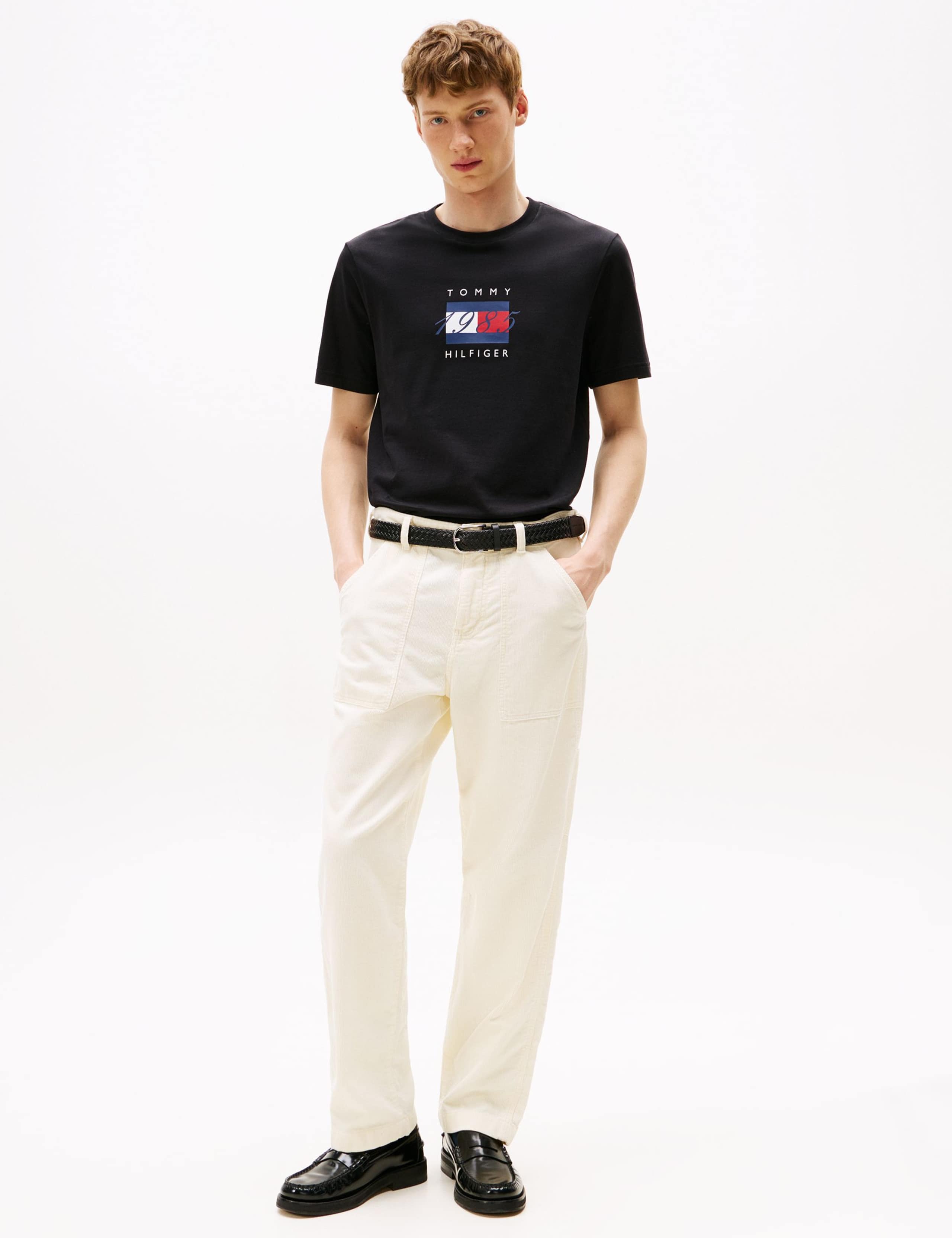 Pure Cotton Flag Graphic T-Shirt 4 of 5