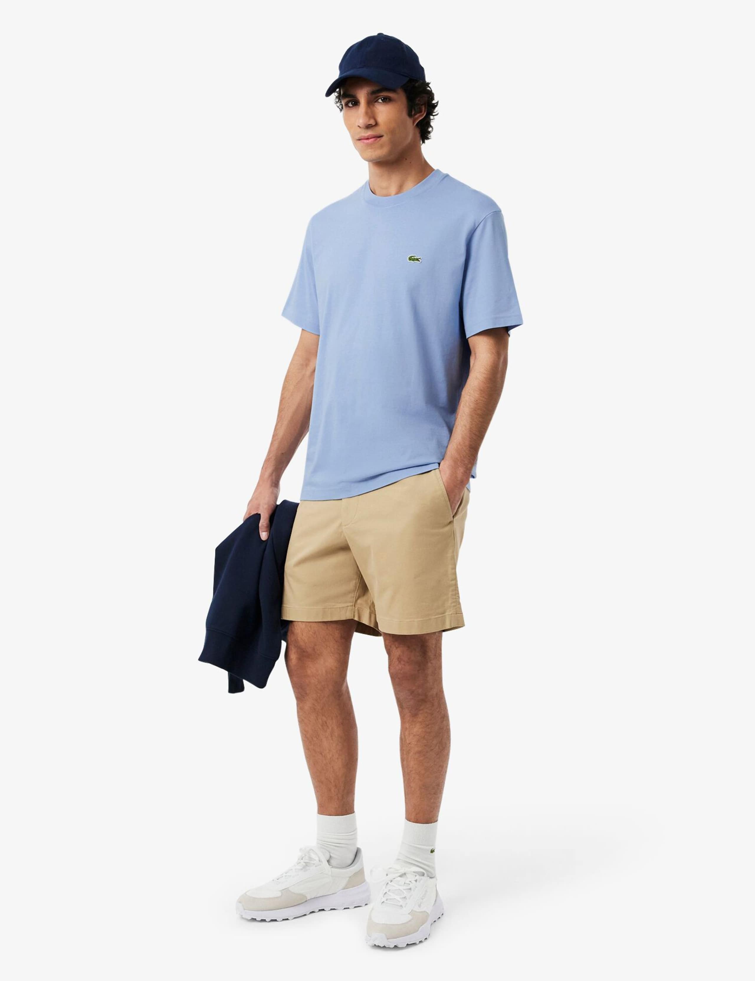 Pure Cotton Crew Neck T-Shirt 6 of 7