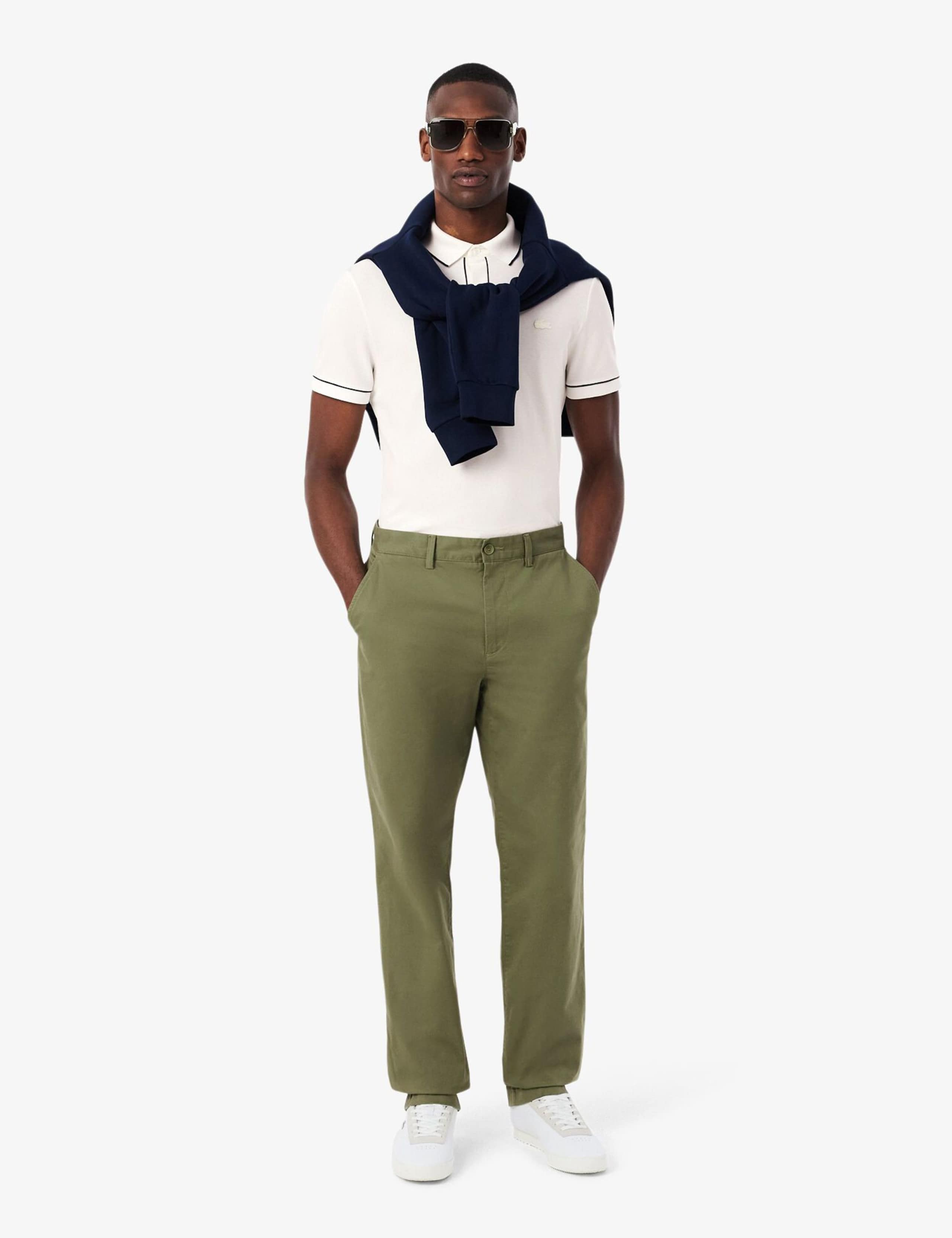 Cotton Rich Pique Tipped Polo Shirt 4 of 7