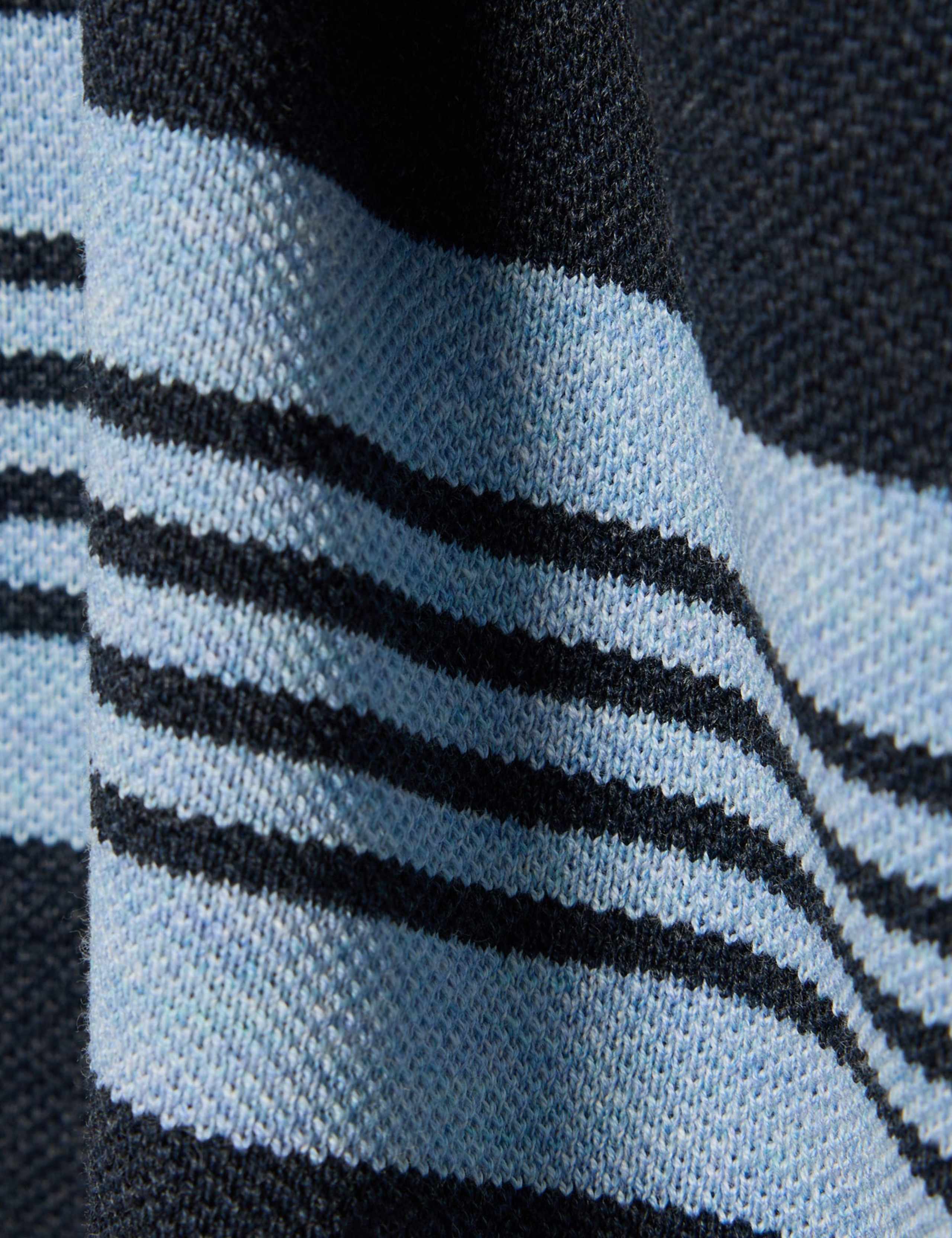 Pure Cotton Pique Striped Rugby Shirt 3 of 4