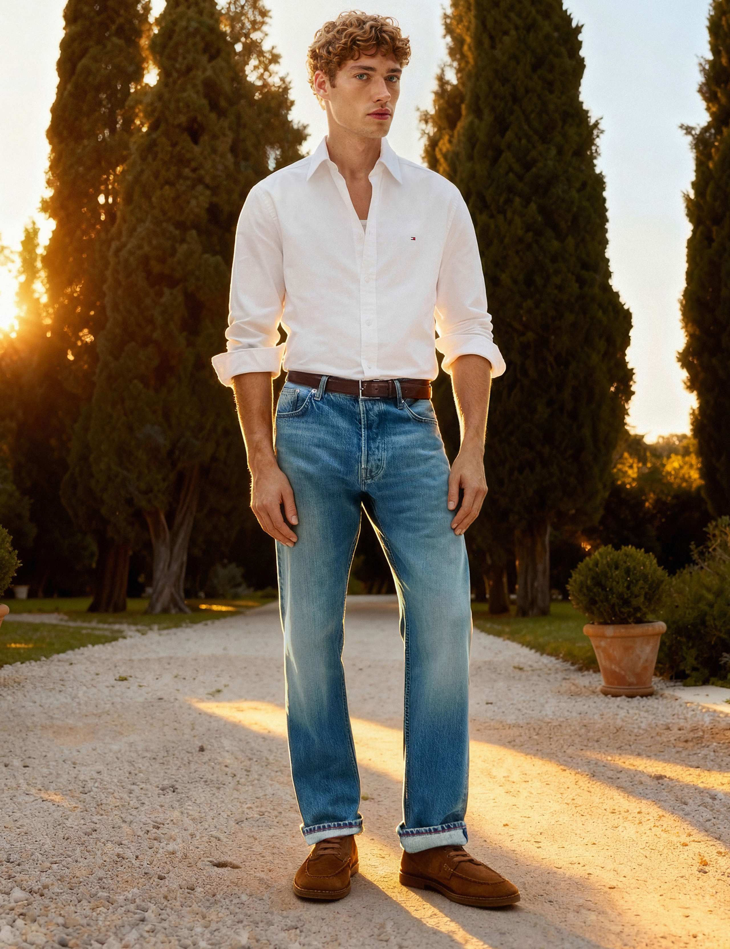 Heritage Pure Cotton Oxford Shirt 6 of 6