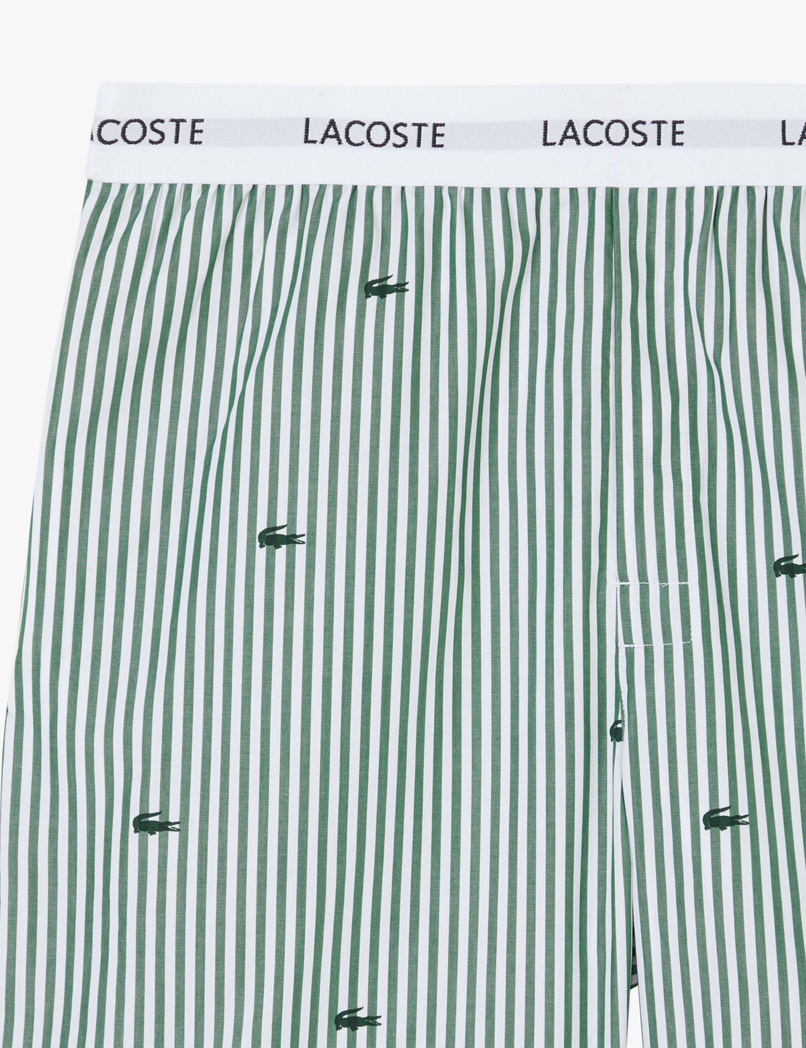 Pure Cotton Striped Crocodile Pyjama Set 6 of 7