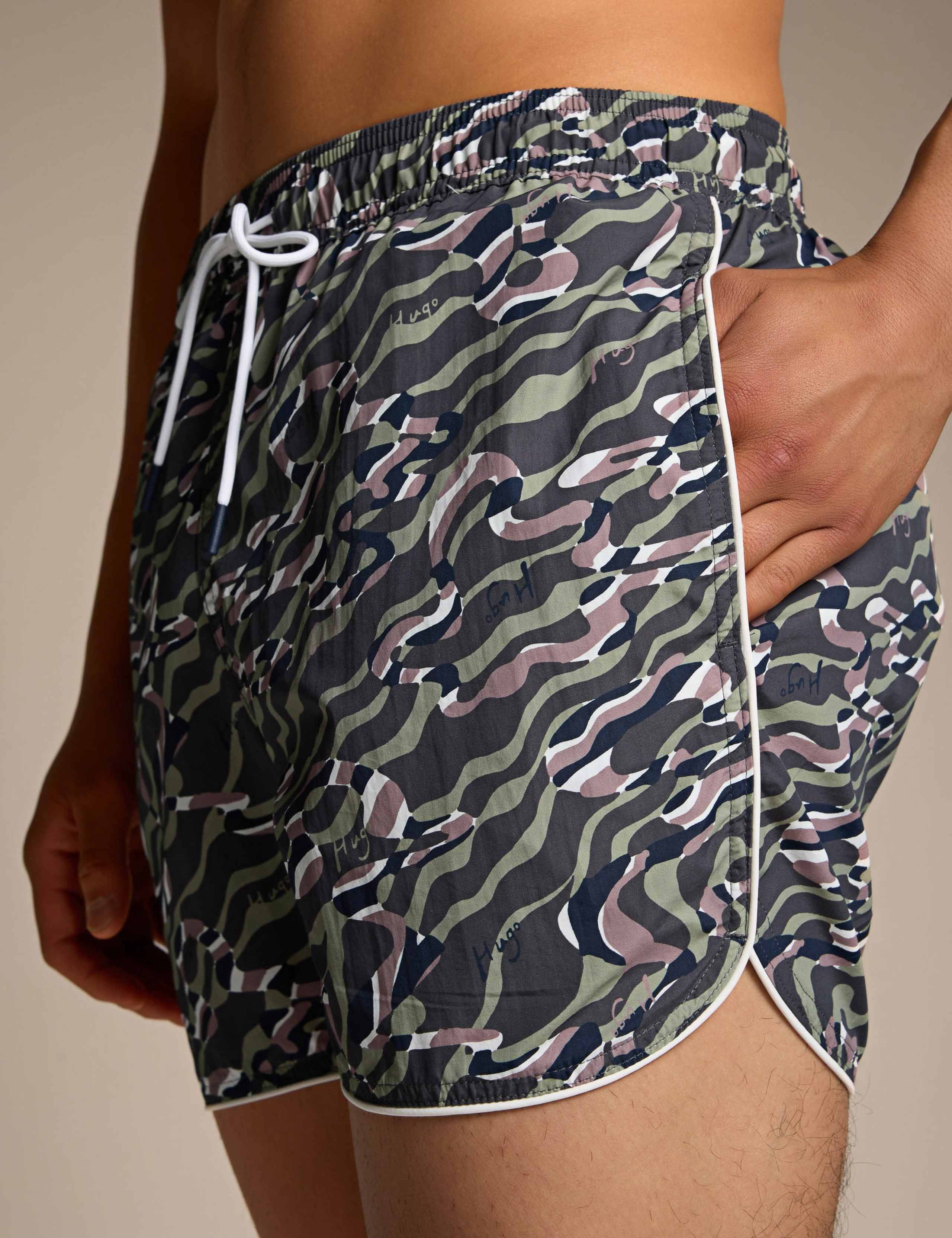 HUGO Quick Dry Swim Shorts 4 of 4