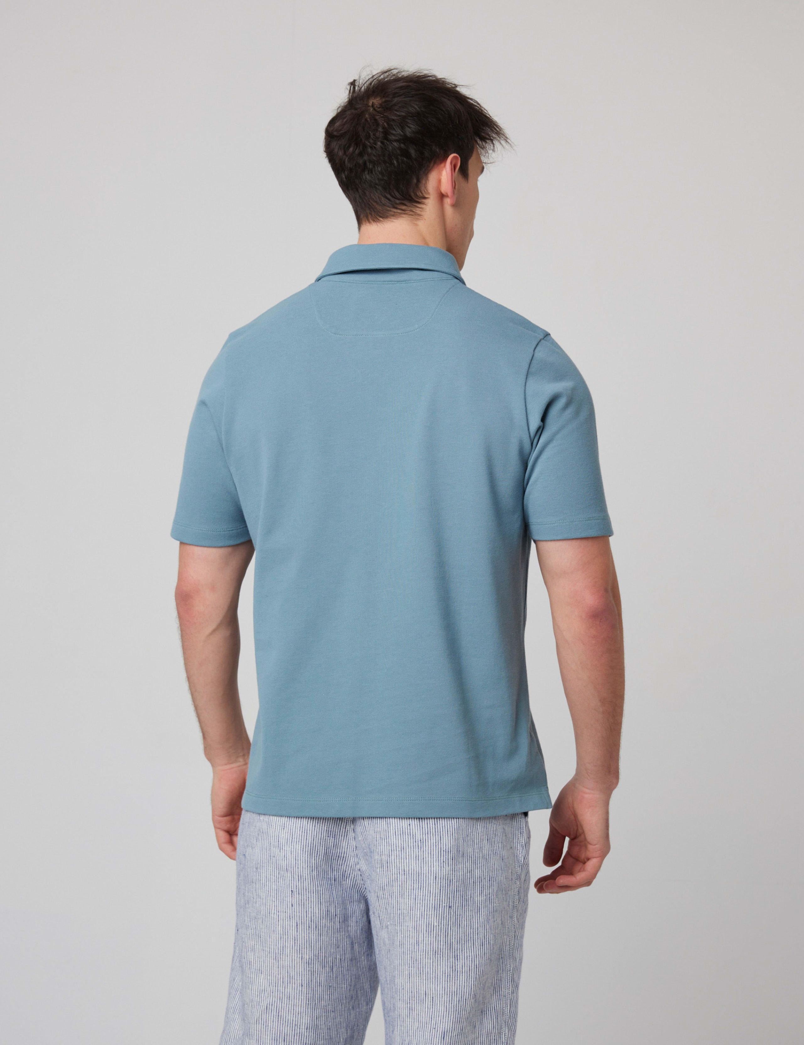 Pure Cotton Pique Polo Shirt 3 of 6