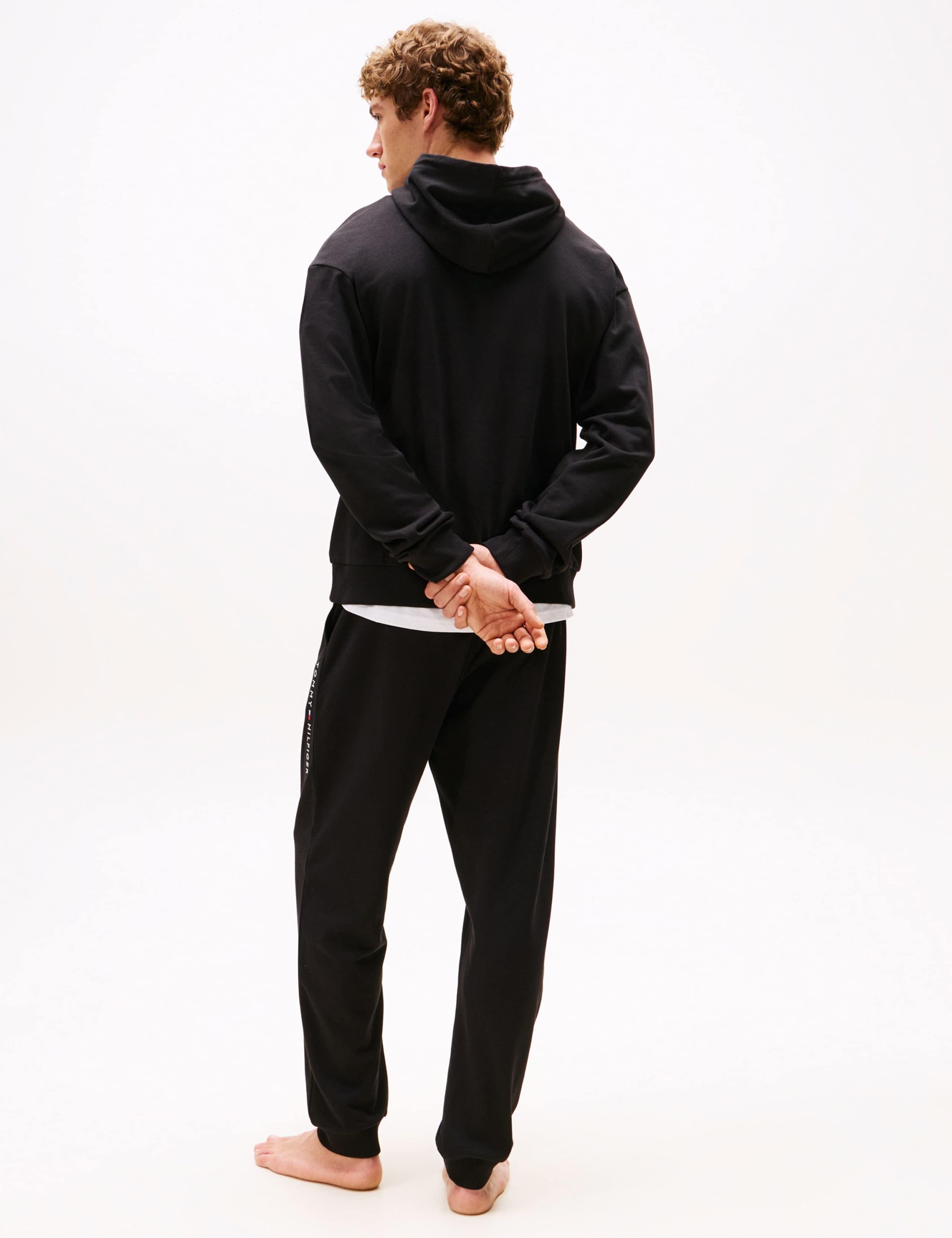 Cotton Blend Drawstring Loungewear Hoodie 5 of 5