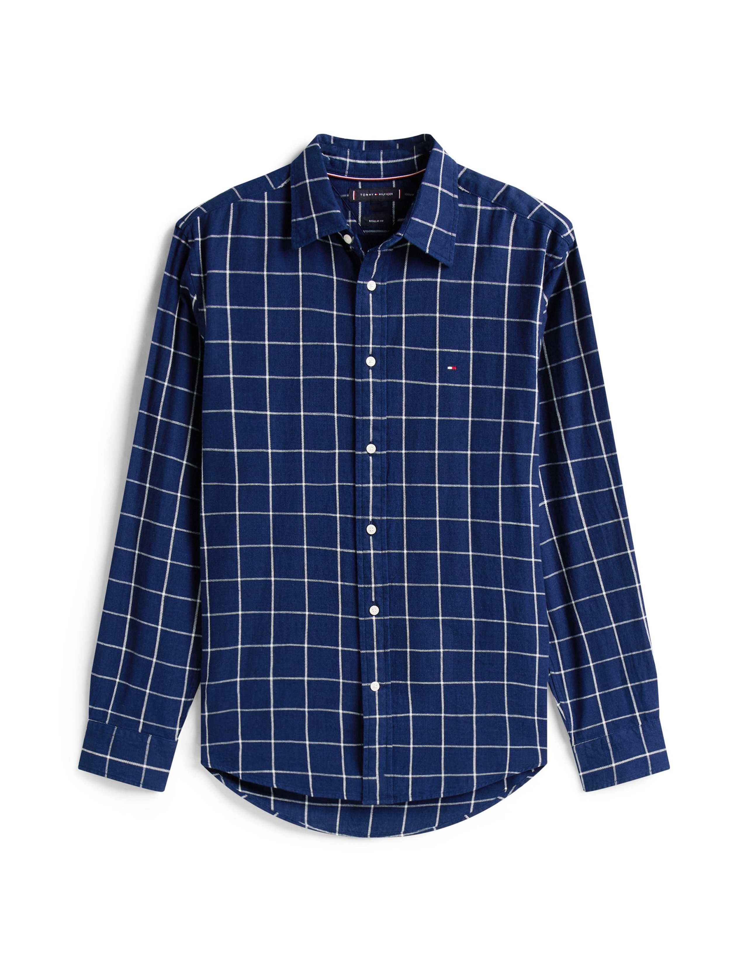 Regular Fit Easy Iron Twill Checked Shirt 2 of 5