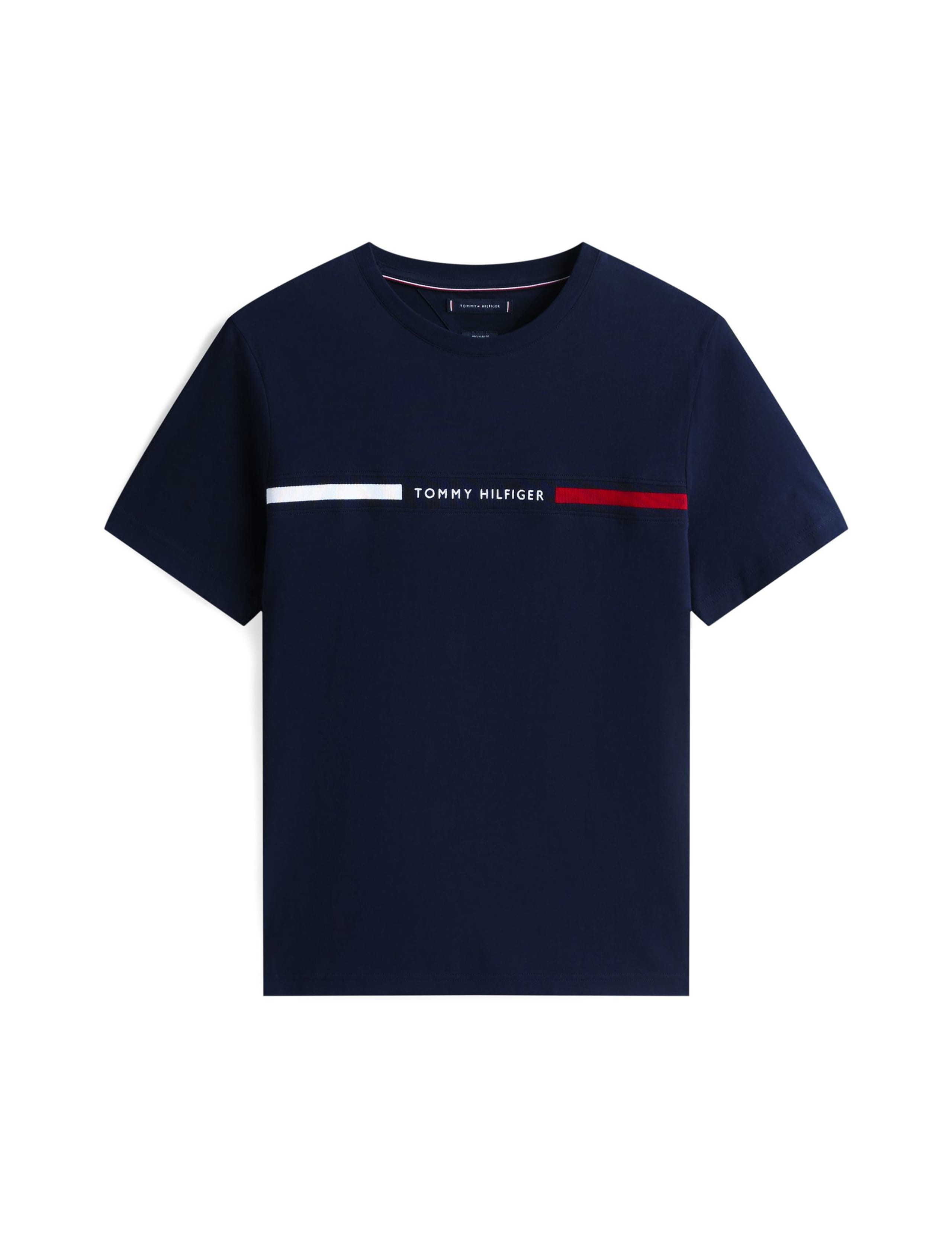 Pure Cotton Jersey Chest Insert T-Shirt 2 of 6